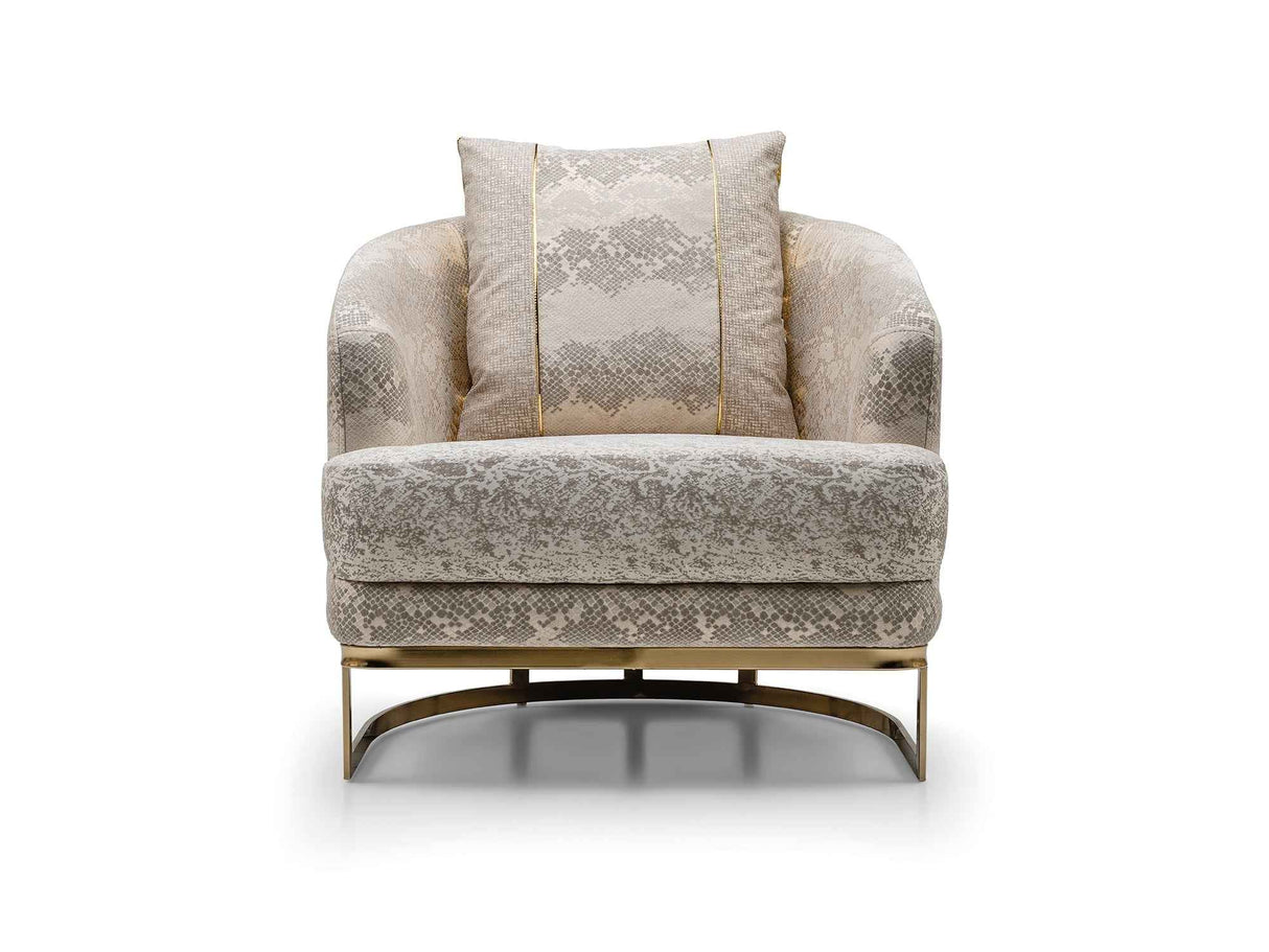 Monza Chair Cream by Furnia at Eve Furniture