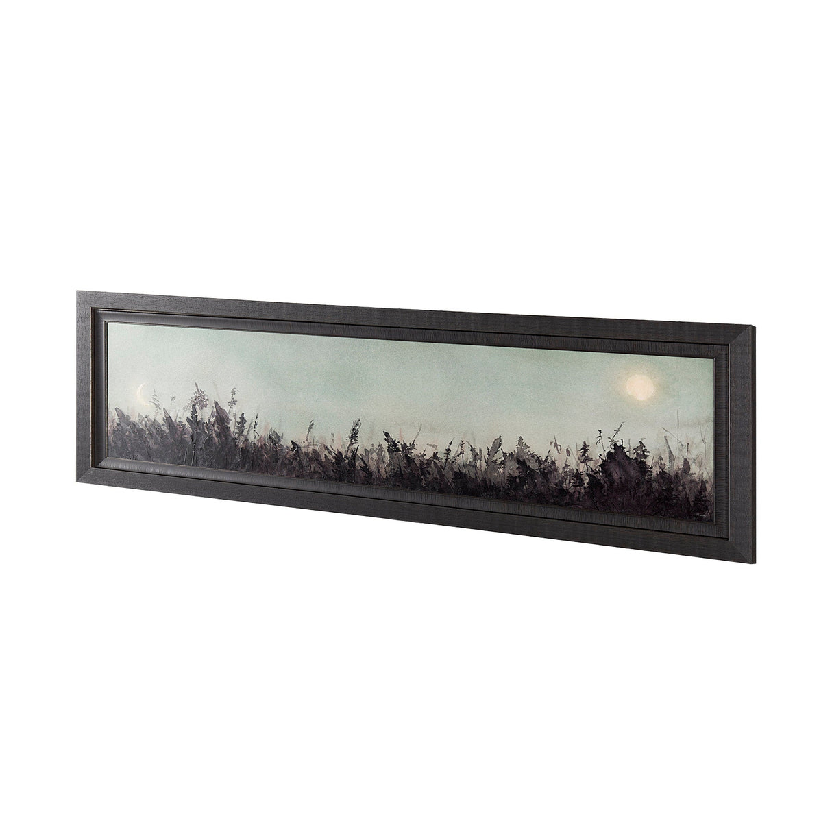 Moon Sets, Sun Rises by Mercana Studio a Hand Embellished Textured Framed Art Print by Mercana at Eve Furniture