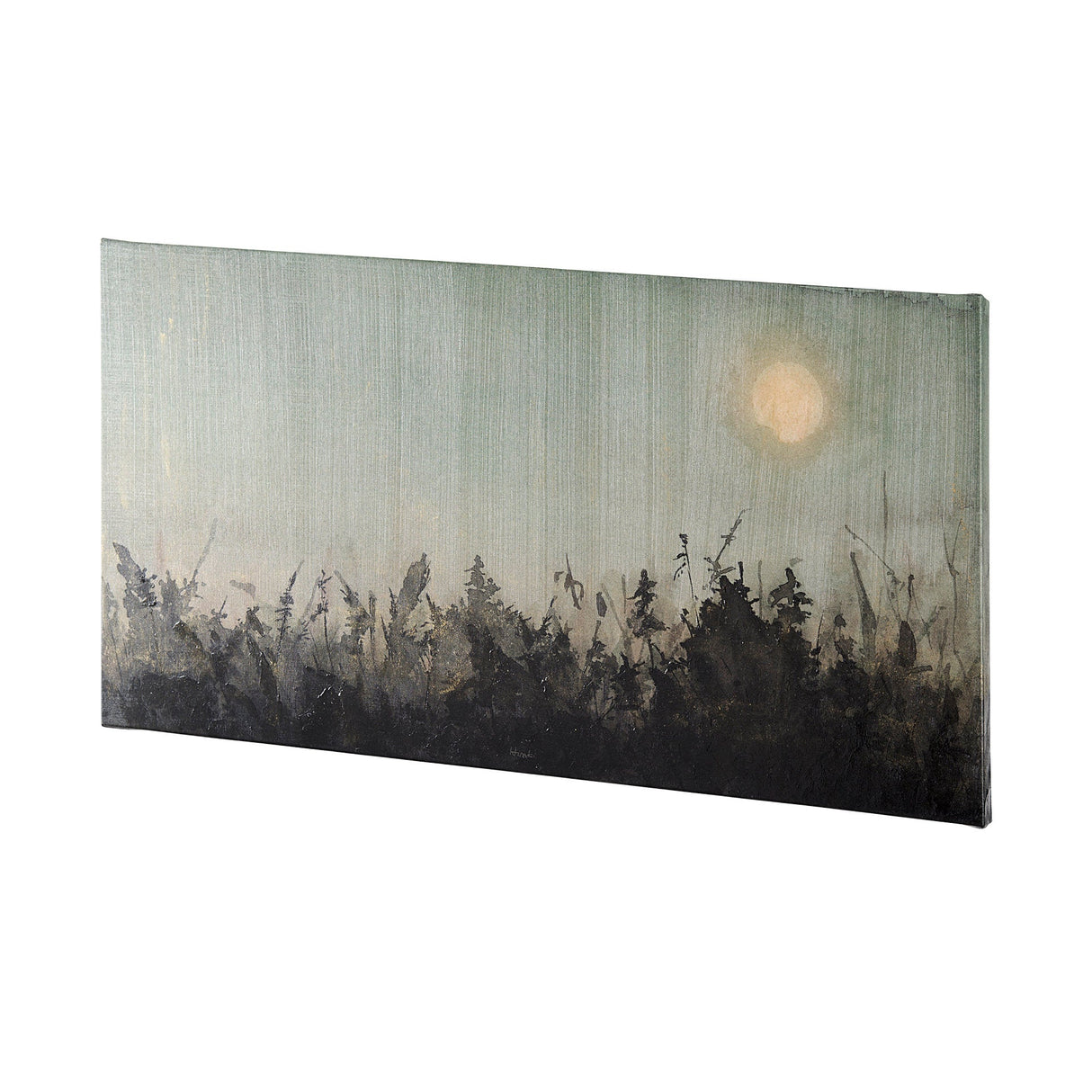 Moon Sets, Sun Rises II by Mercana Studio a Hand Embellished Textured Canvas by Mercana at Eve Furniture
