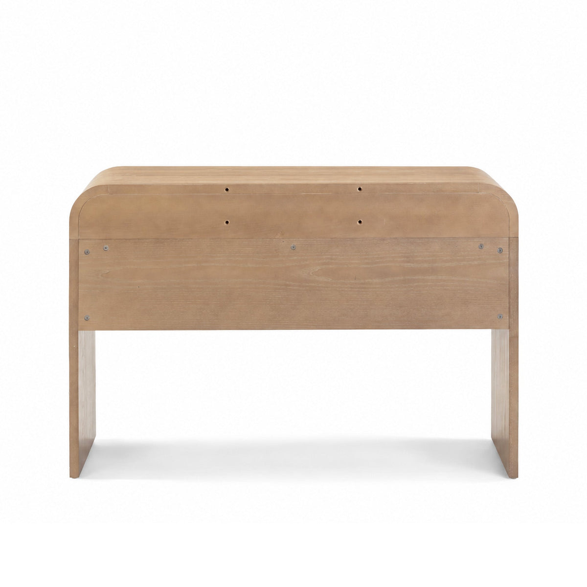 Moonrise 48" Natural Ash 2-Drawer Desk by TOV Furniture at Eve Furniture