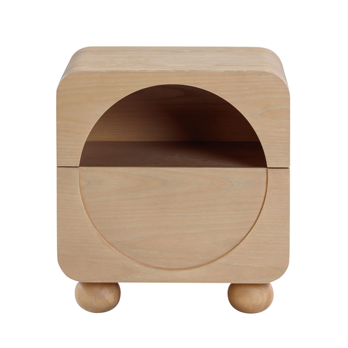 Moonrise Natural Ash Nightstand by TOV Furniture at Eve Furniture
