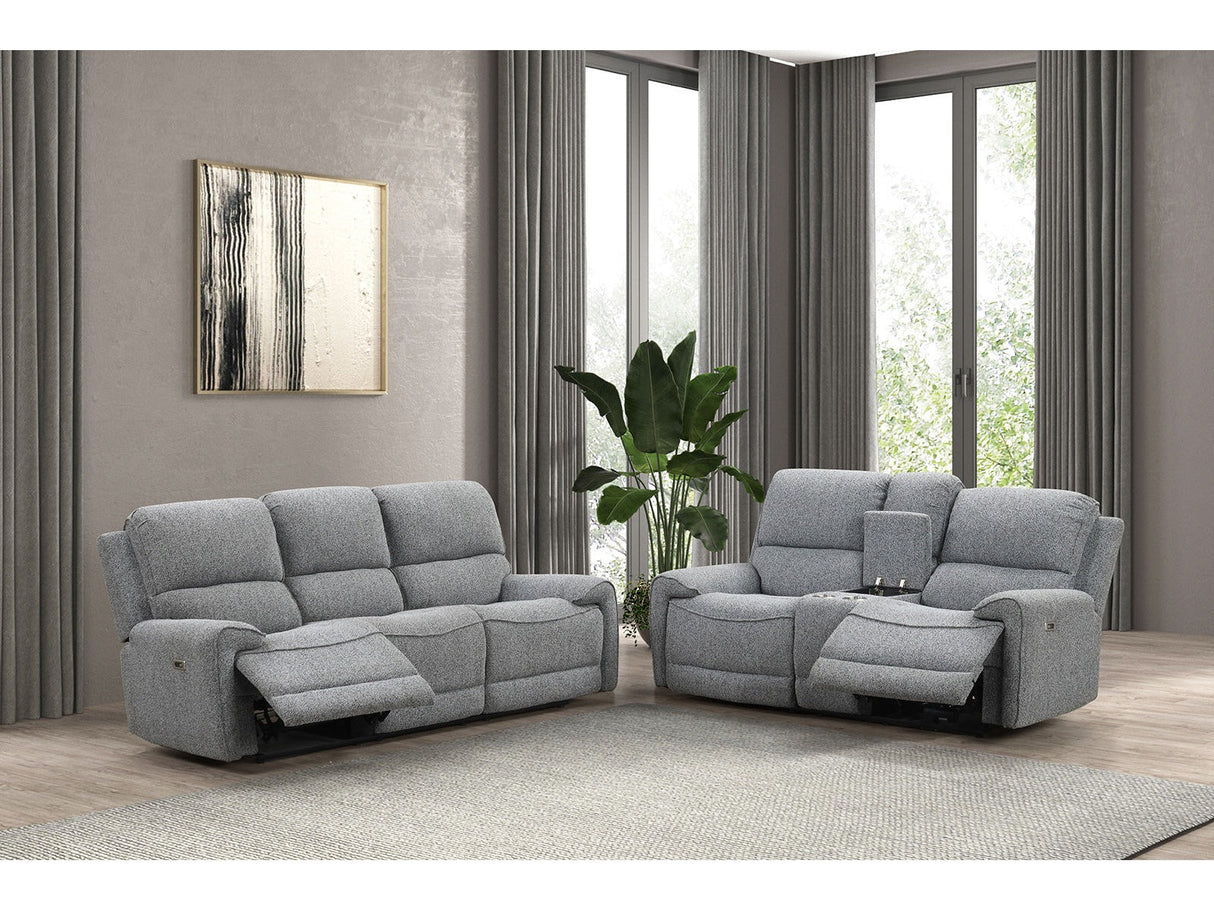 Morcote Gray Reclining Living Room Set by Furniture of America at Eve Furniture