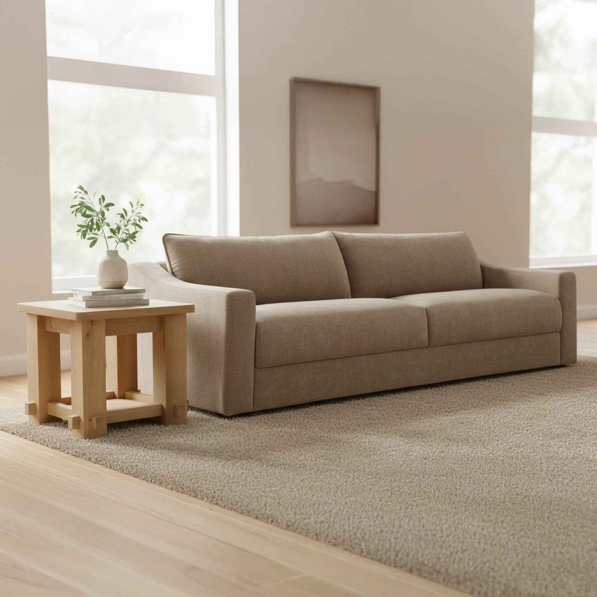 Morey Natural Side Table