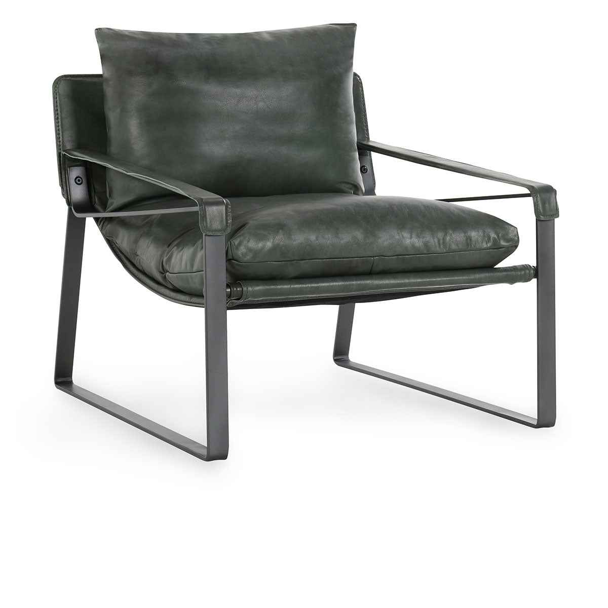 Morgan Forest Green Accent Chair by Classic Home at Eve Furniture