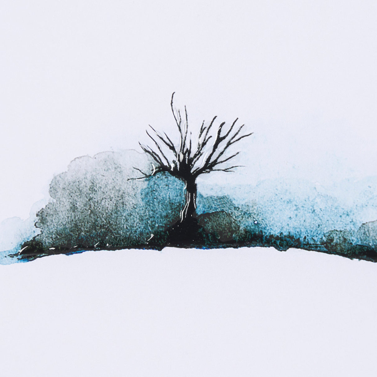 Morning Blue I by Mercana Studio a Framed Art Print by Mercana at Eve Furniture