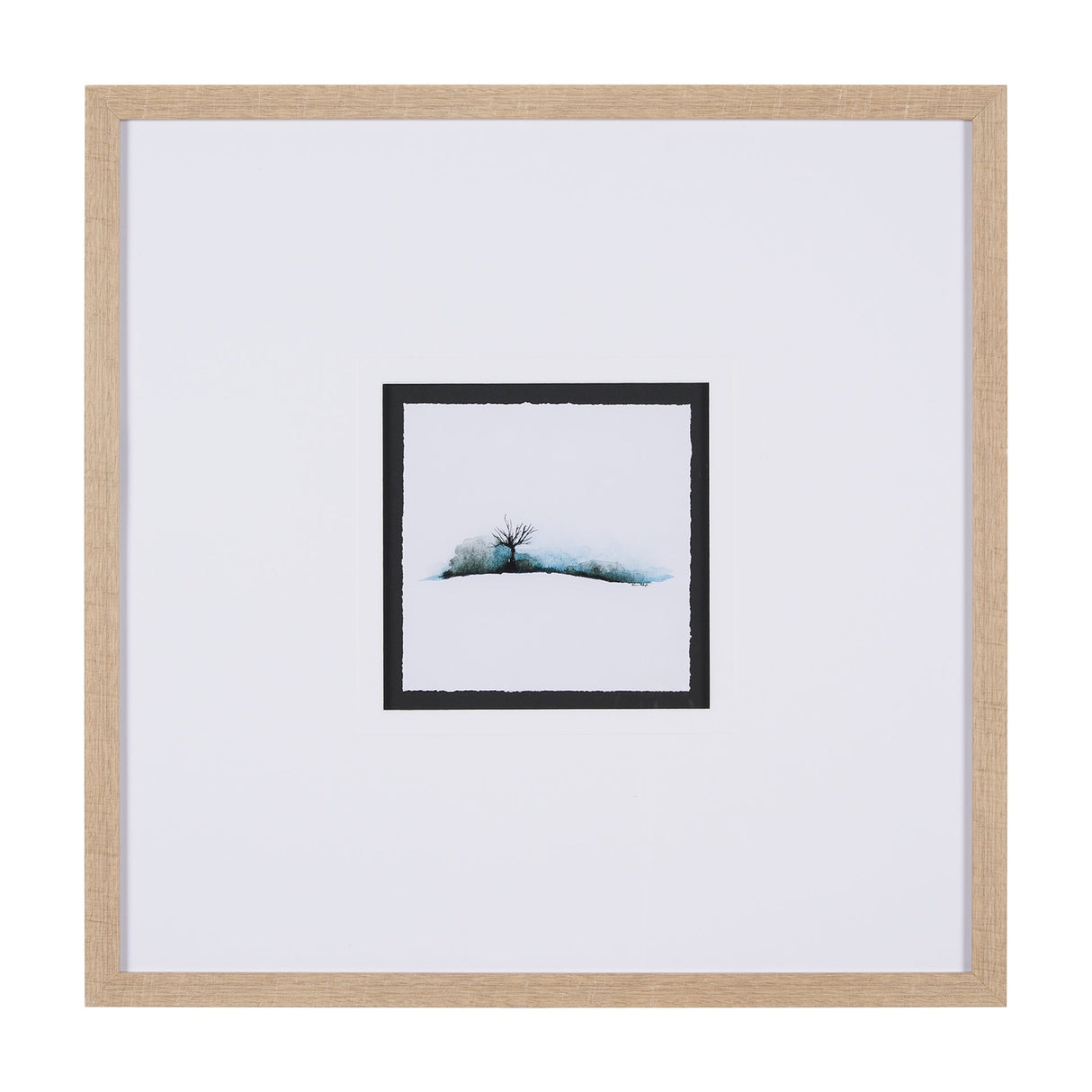 Morning Blue I by Mercana Studio a Framed Art Print by Mercana at Eve Furniture