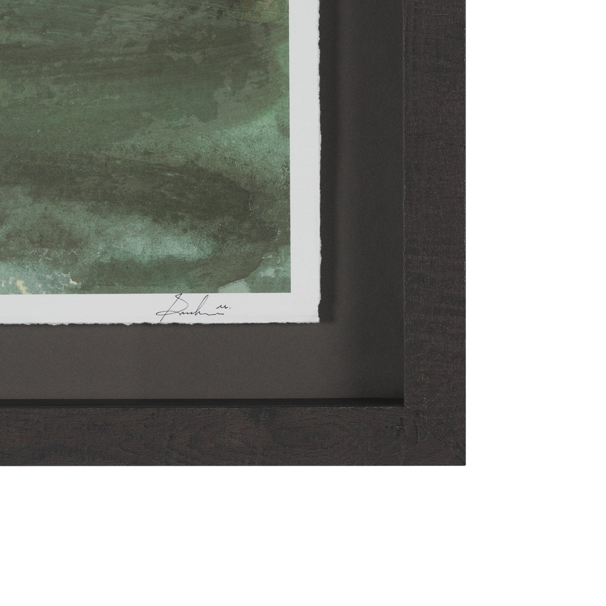 Morning Calm by Mercana Studio Hand Embelished Framed Artwork Matted under Glass by Mercana at Eve Furniture