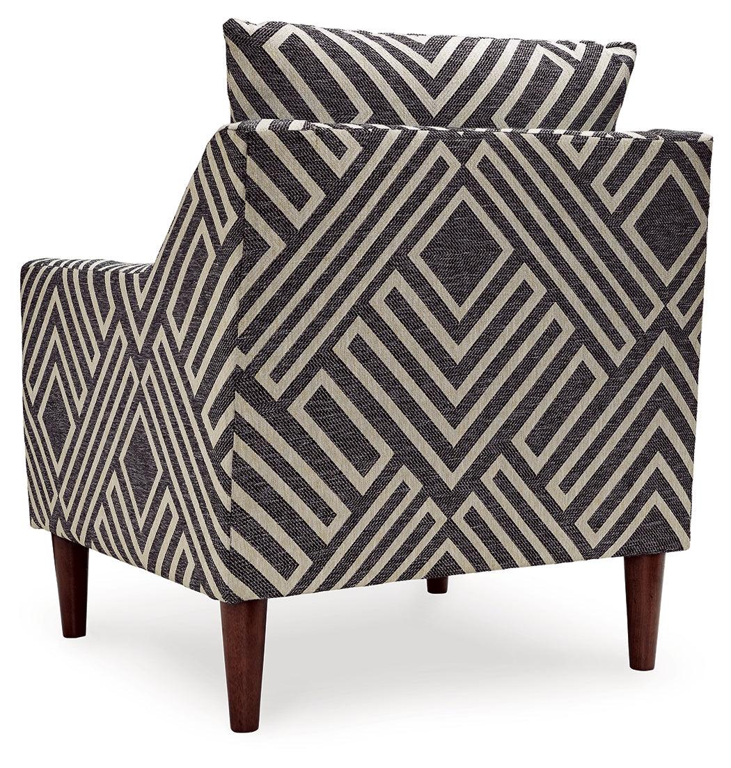 Morrilton Next-Gen Nuvella Natural/Charcoal Accent Chair by Ashley at Eve Furniture