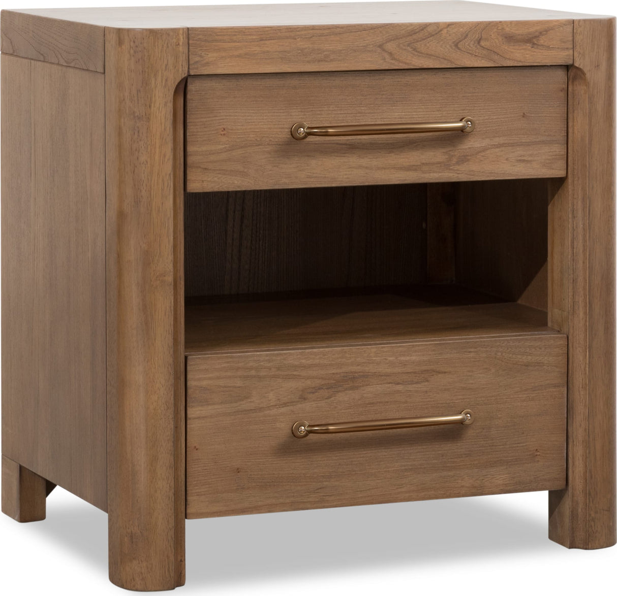 Morris Claystone Open Nightstand by Modus Furniture at Eve Furniture