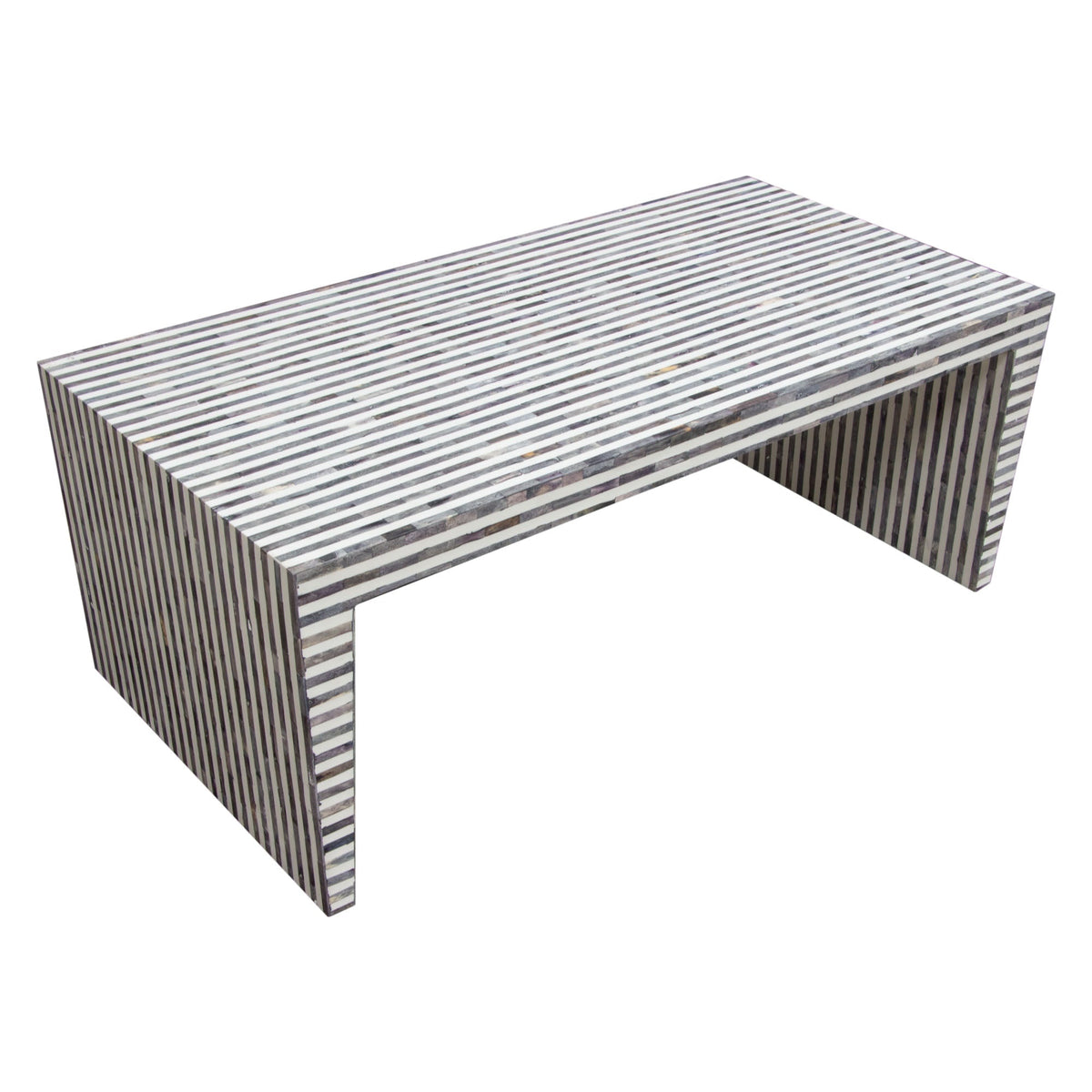 Mosaic Black/White Coffee Table by Diamond Sofa at Eve Furniture