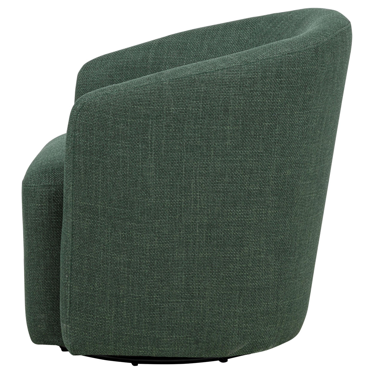 Mossbrook Green Upholstered Swivel Accent Chair by Coaster at Eve Furniture