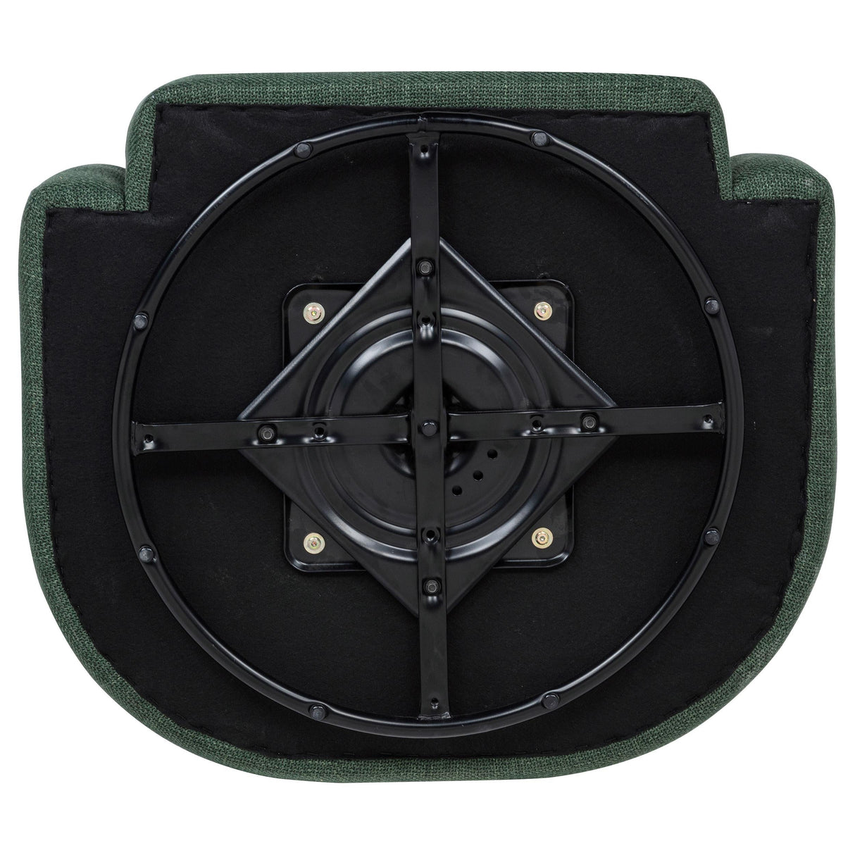 Mossbrook Green Upholstered Swivel Accent Chair by Coaster at Eve Furniture