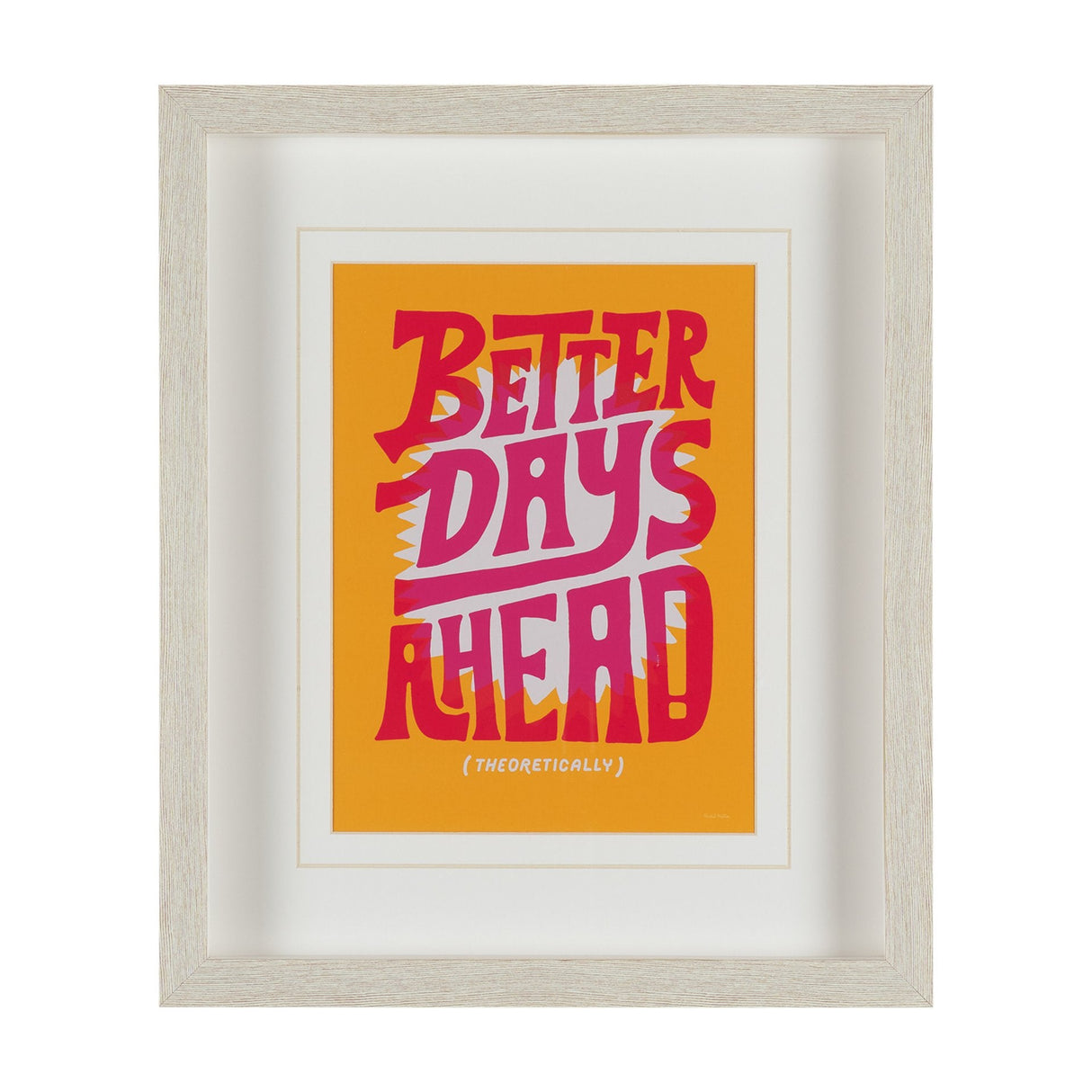 Motivation Mantra III by Michael Mullan Framed Artwork Matted under Glass by Mercana at Eve Furniture