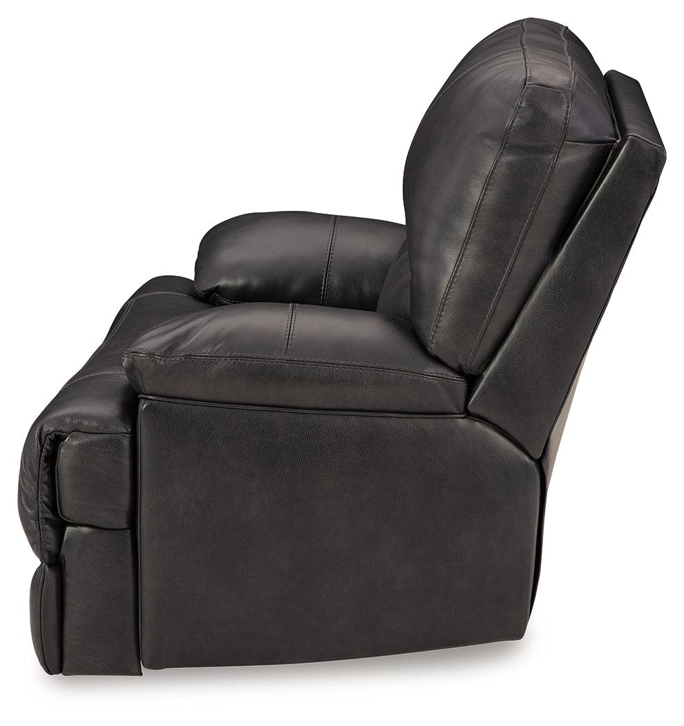 Mountainous Eclipse Power Recliner by Ashley at Eve Furniture