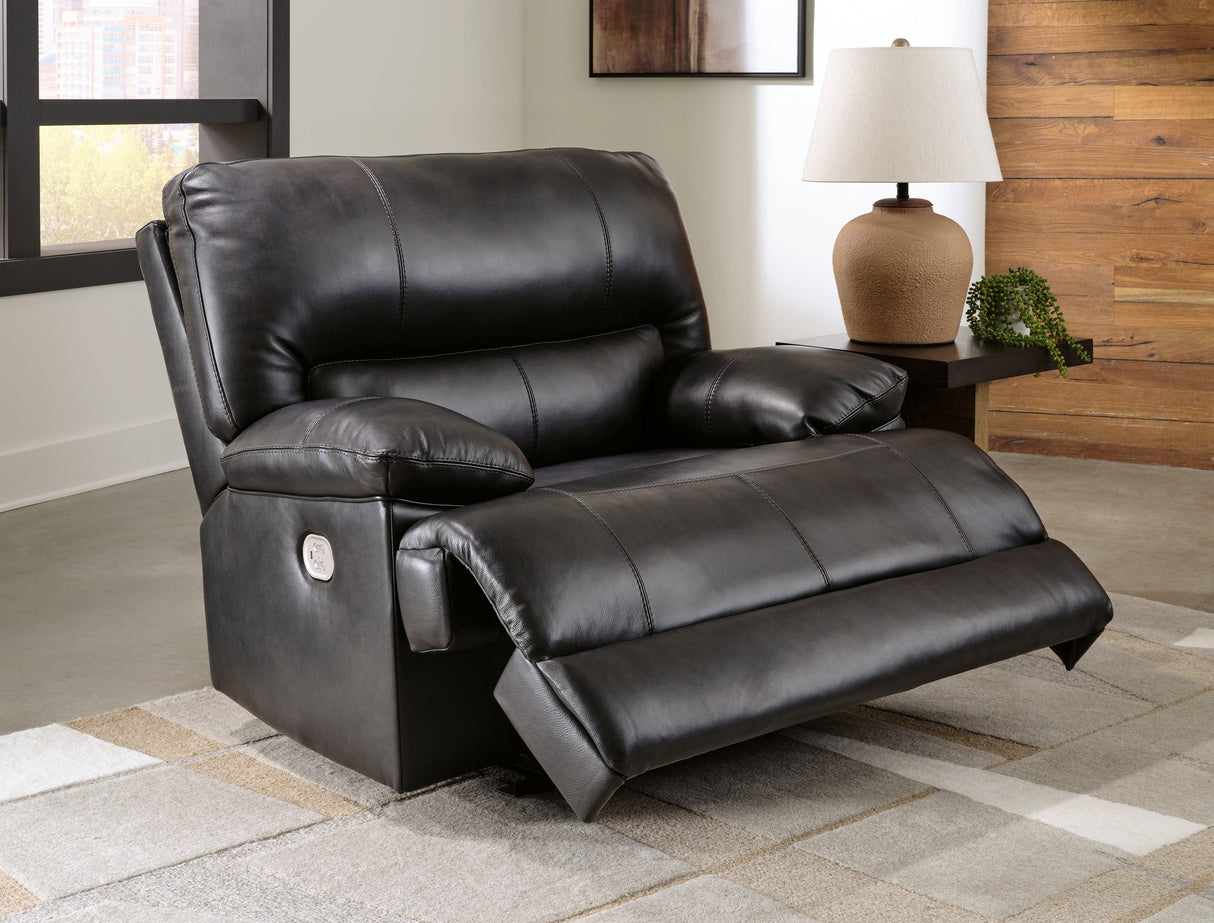 Mountainous Eclipse Power Recliner by Ashley at Eve Furniture
