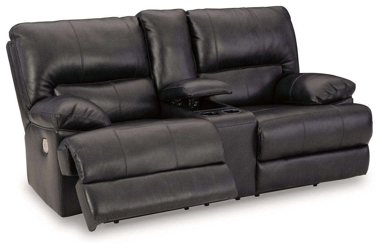 Mountainous Eclipse Power Reclining Loveseat by Ashley at Eve Furniture