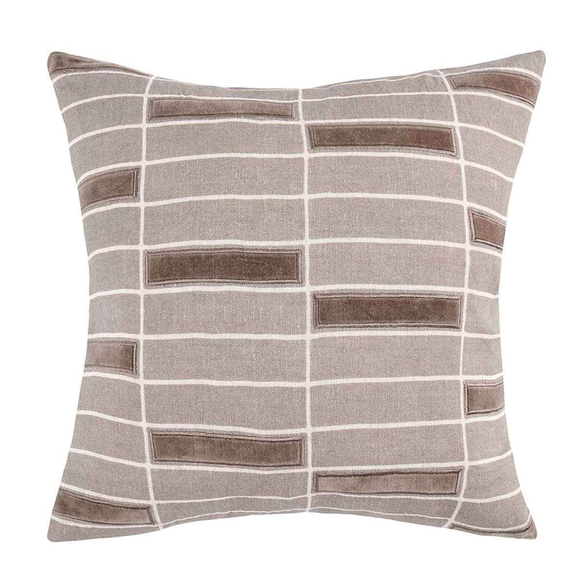 MP Breccia Taupe 22x22 Throw Pillow (Set of 2) by Classic Home at Eve Furniture