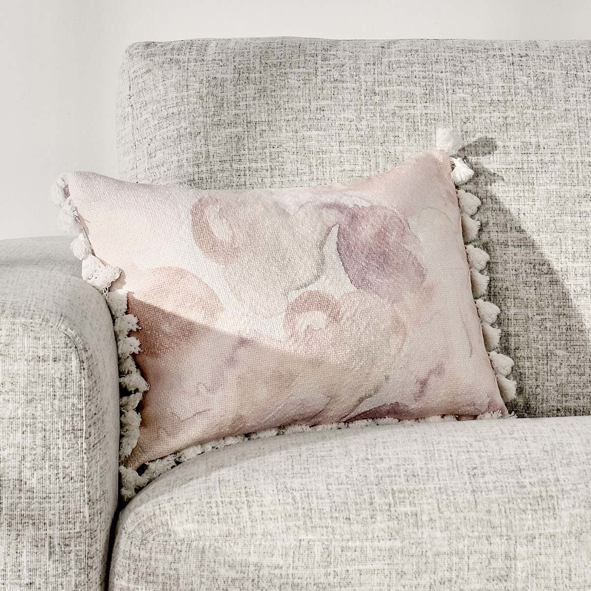 MP Lily Peach/Crystal Pink Multiple Sizes Throw Pillow (Set of 2) by Classic Home at Eve Furniture