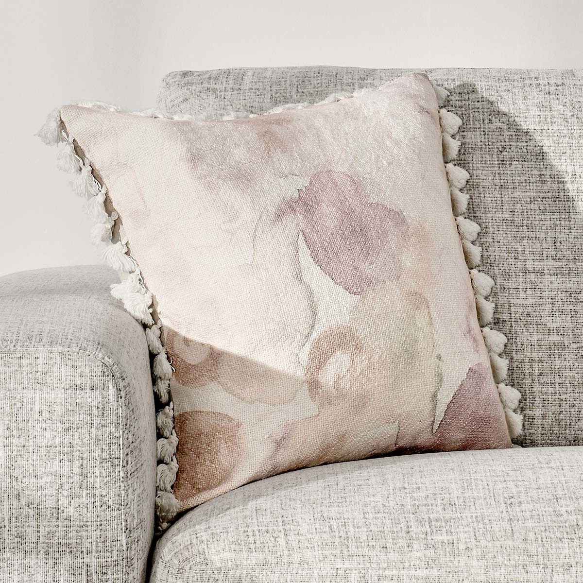 MP Lily Peach/Crystal Pink Multiple Sizes Throw Pillow (Set of 2) by Classic Home at Eve Furniture
