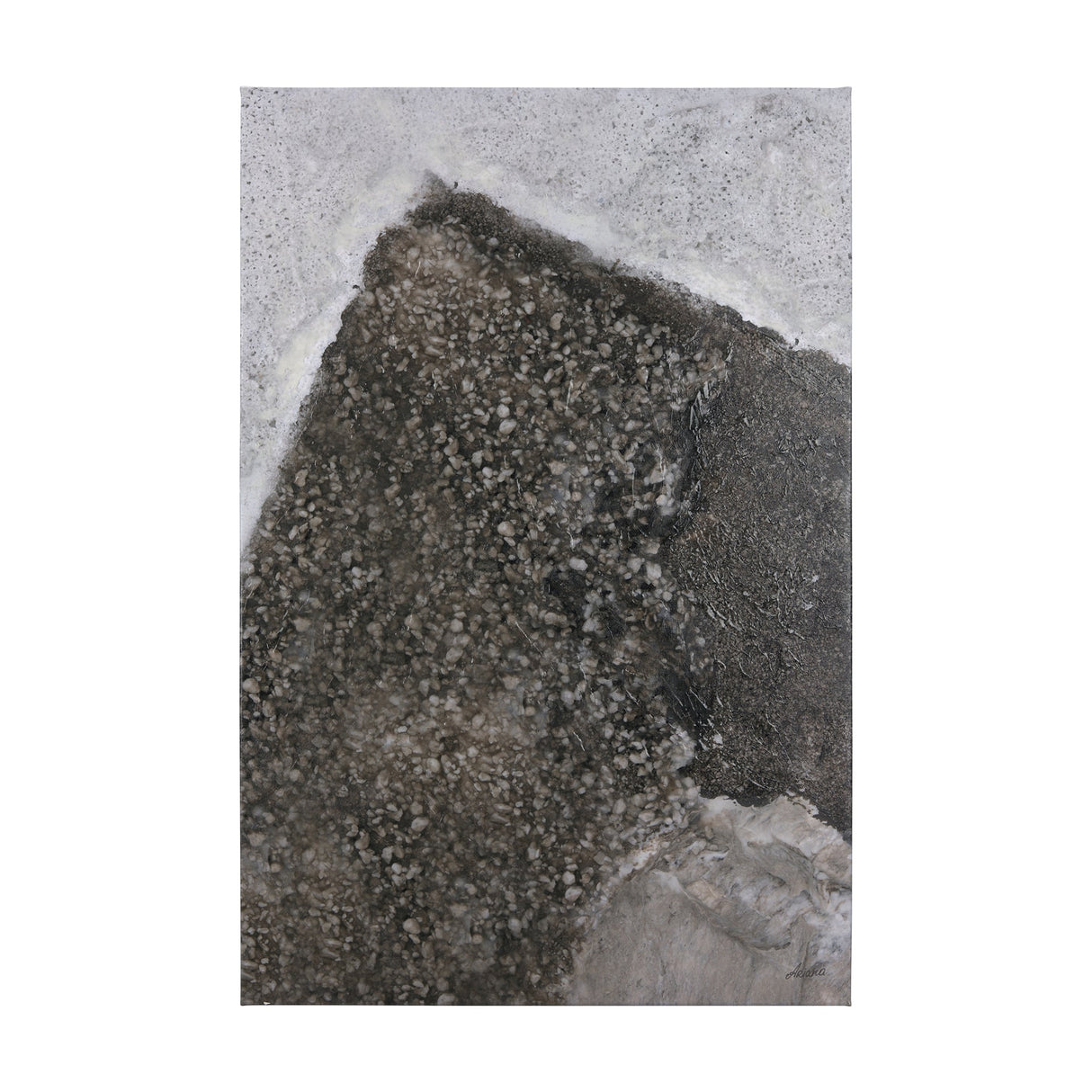 Mudslide III by Mercana Studio a Hand Embellished Textured Canvas by Mercana at Eve Furniture