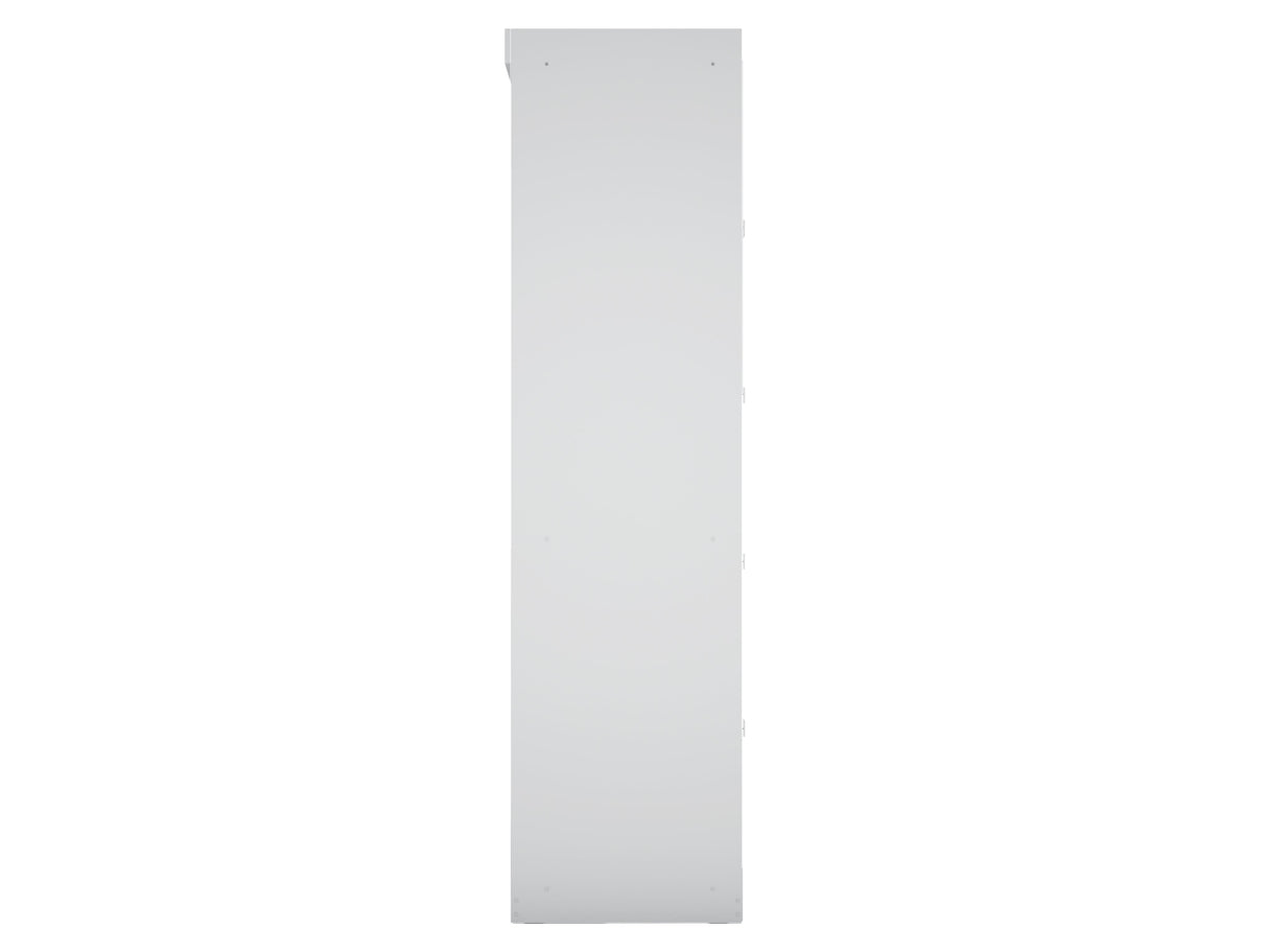 Mulberry 2.0 Wardrobe Closet in White (set of 3) by Manhattan Comfort at Eve Furniture