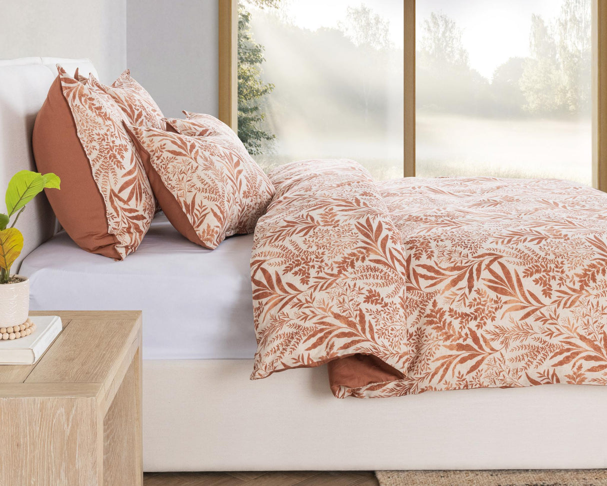 Mulberry Chestnut Brown Duvet Collection by Classic Home at Eve Furniture