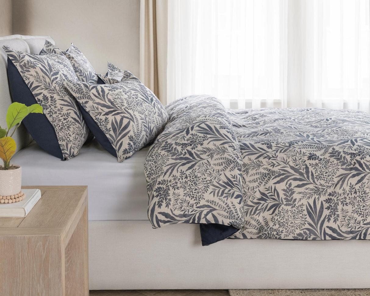 Mulberry Denim Blue Duvet Collection by Classic Home at Eve Furniture