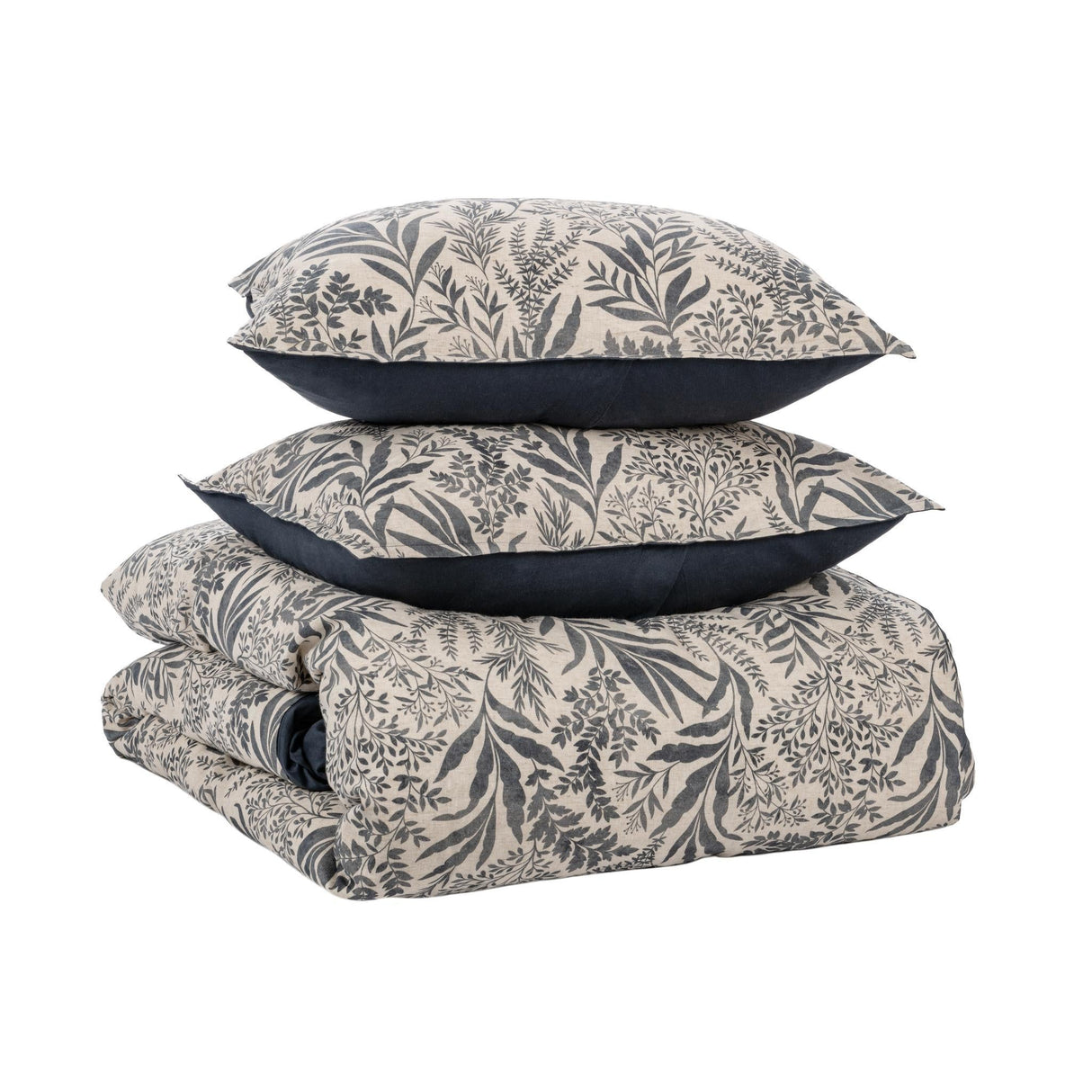 Mulberry Denim Blue Duvet Collection by Classic Home at Eve Furniture