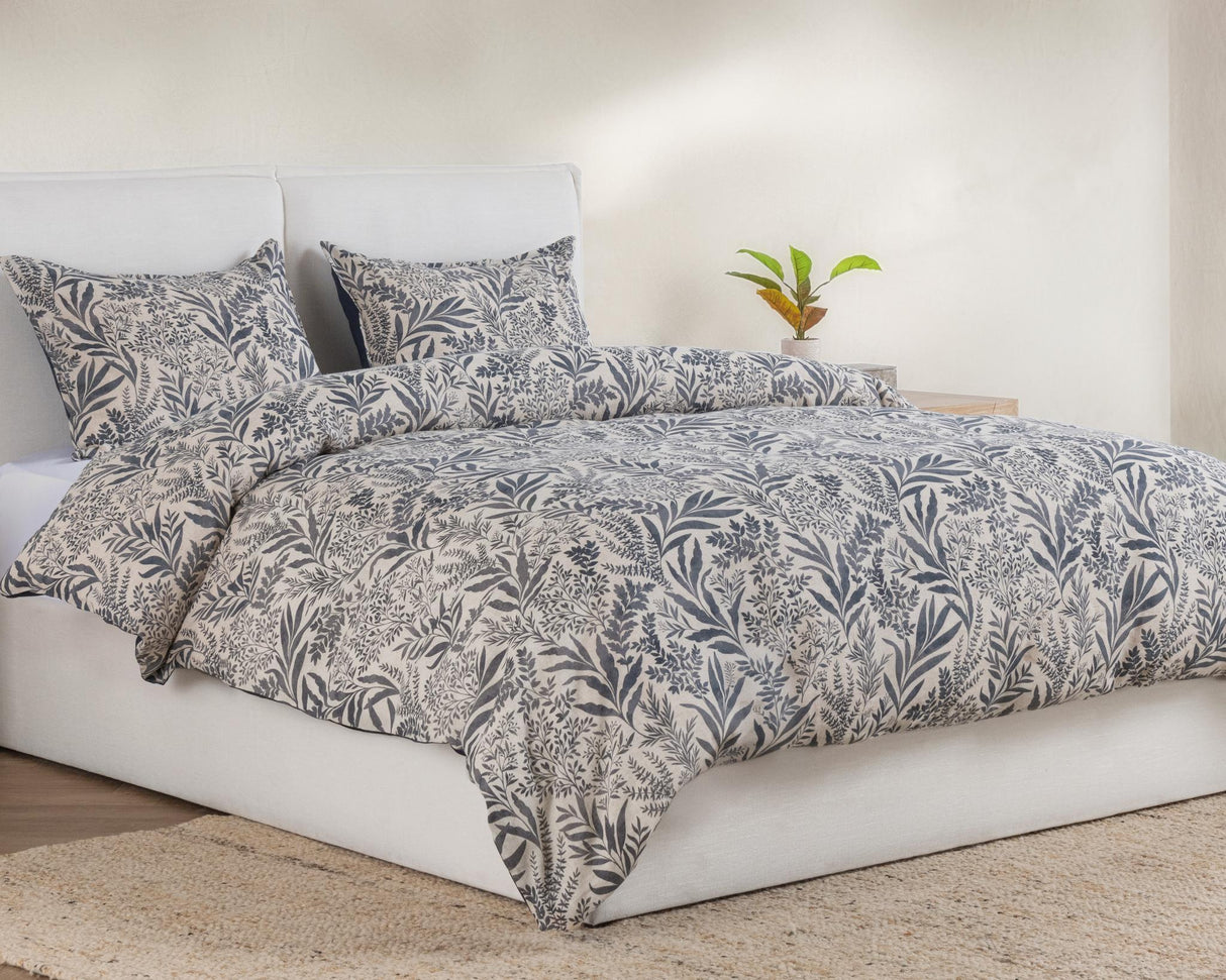 Mulberry Denim Blue Duvet Collection by Classic Home at Eve Furniture