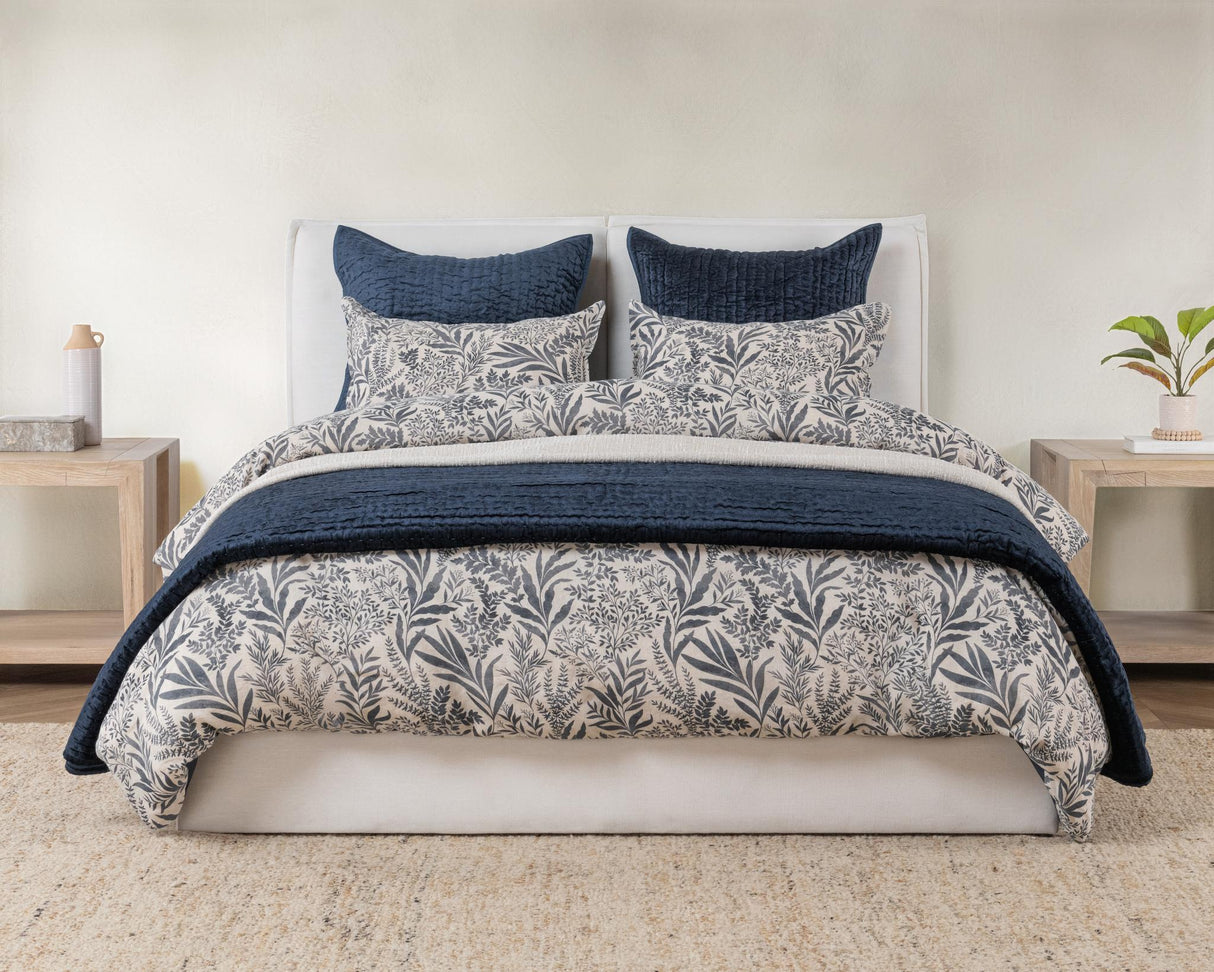 Mulberry Denim Blue Duvet Collection by Classic Home at Eve Furniture
