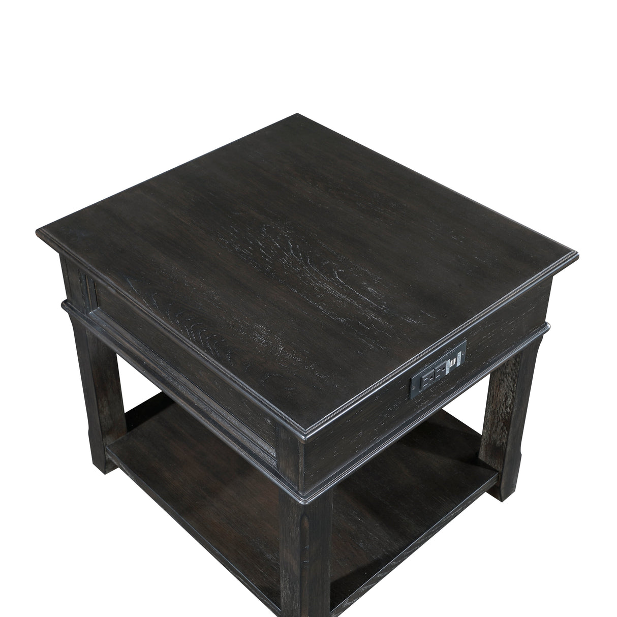 Muriel Antique Pewter End Table