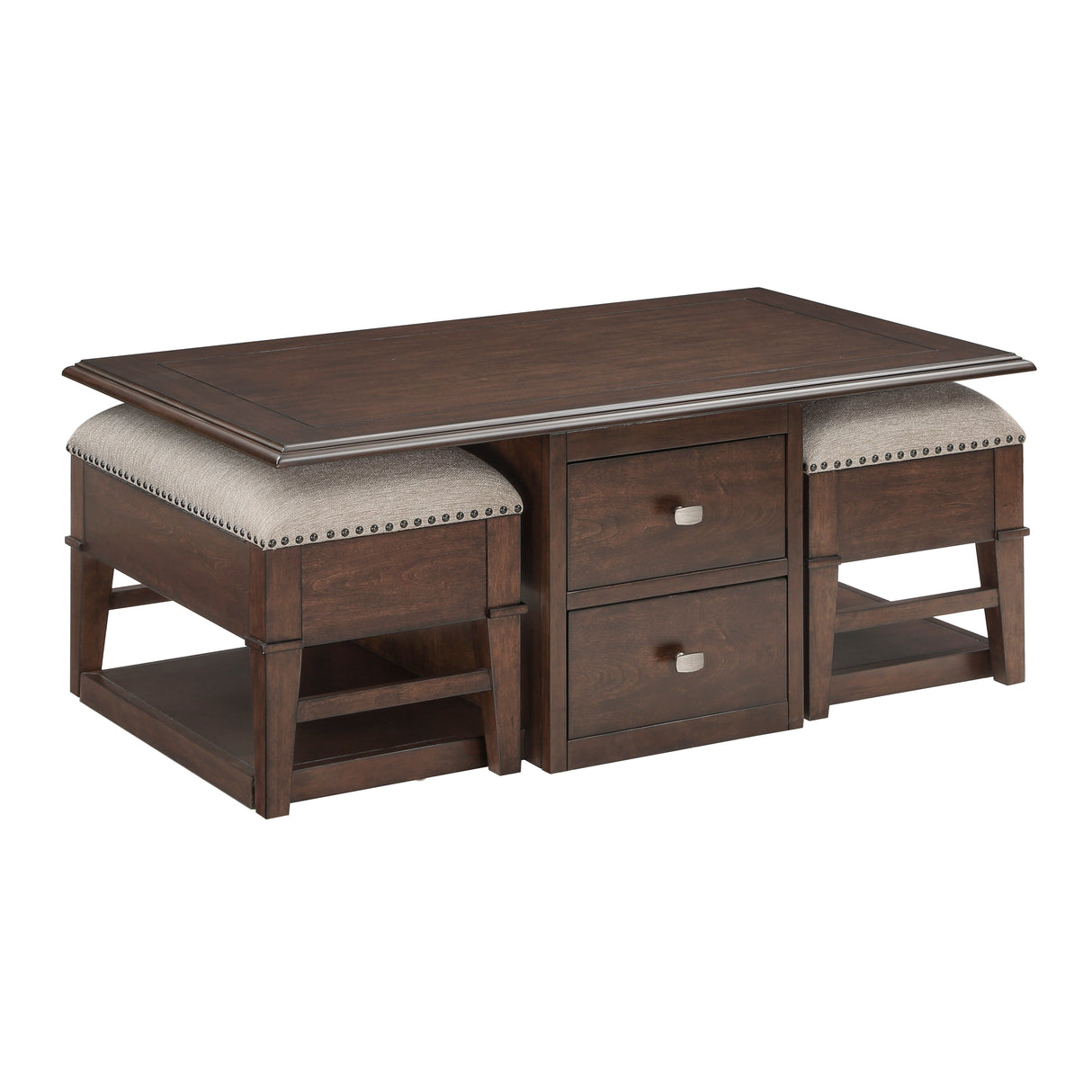 Muriel Antique Pewter Lift Top Cocktail Table