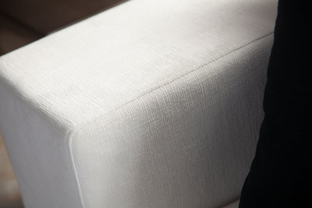 Muse Mist White Performance Fabric Sofa by Diamond Sofa at Eve Furniture