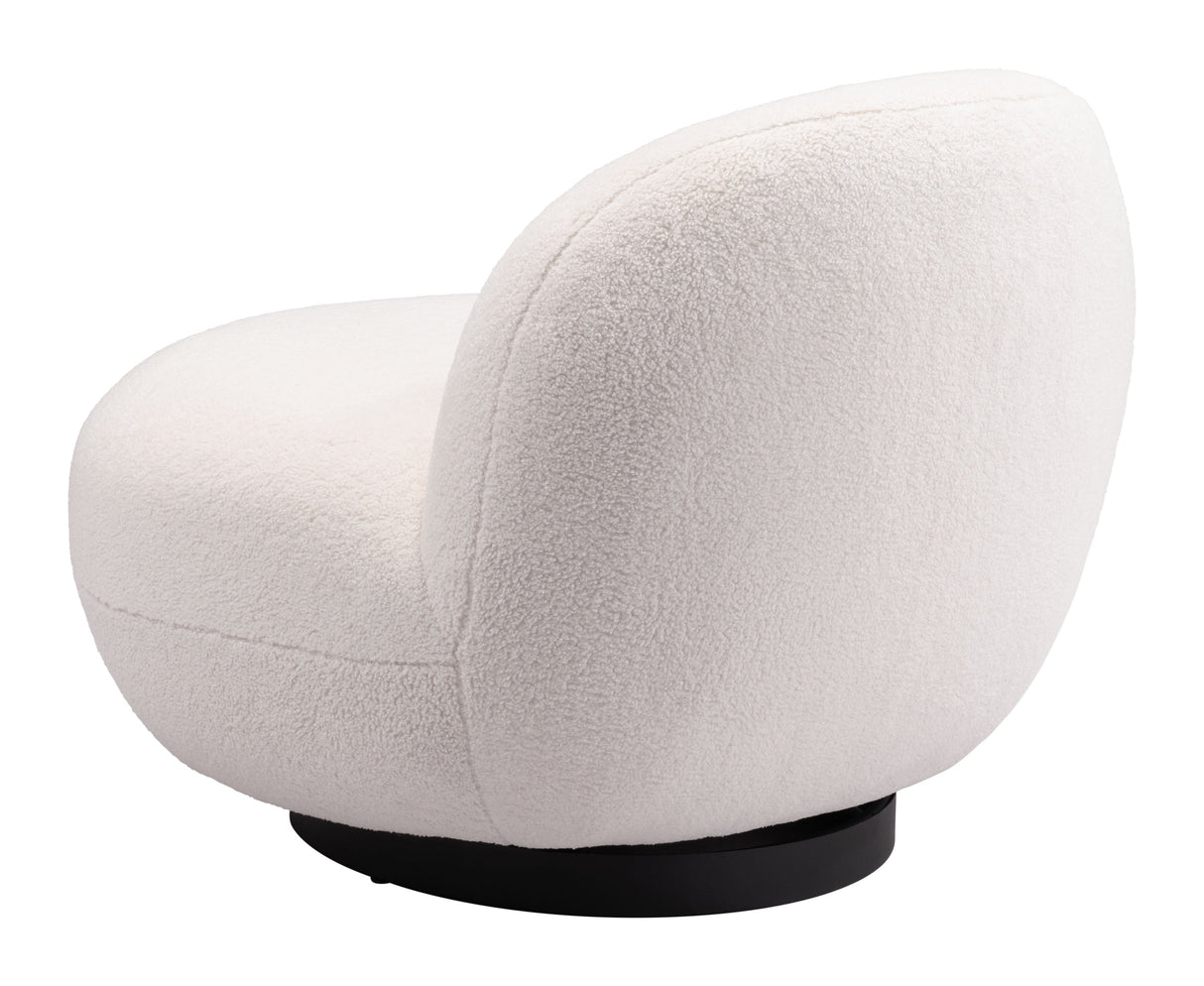 Myanmar Cream Accent Chair by Zuomod at Eve Furniture