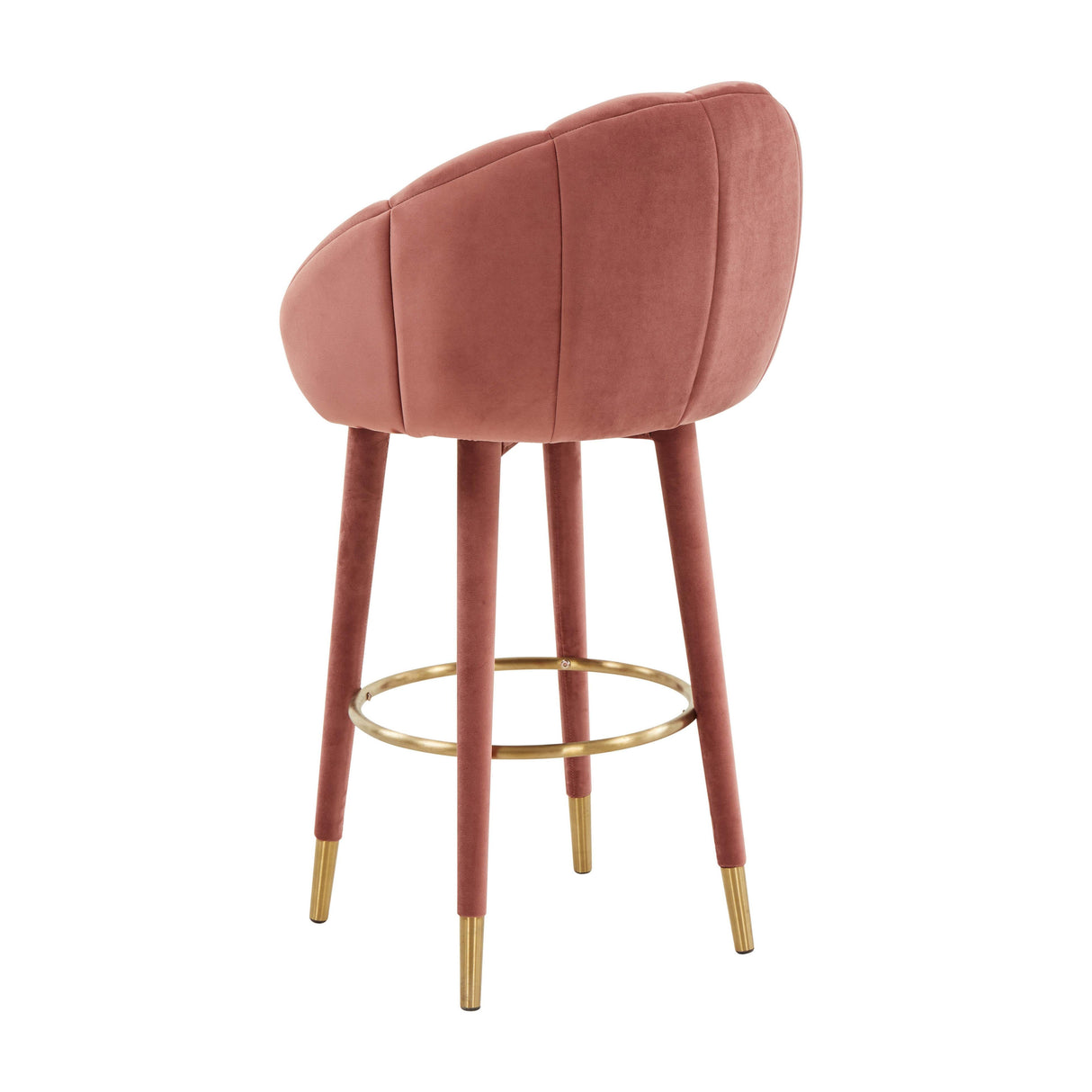Myla Velvet Swivel Stool by TOV Furniture at Eve Furniture