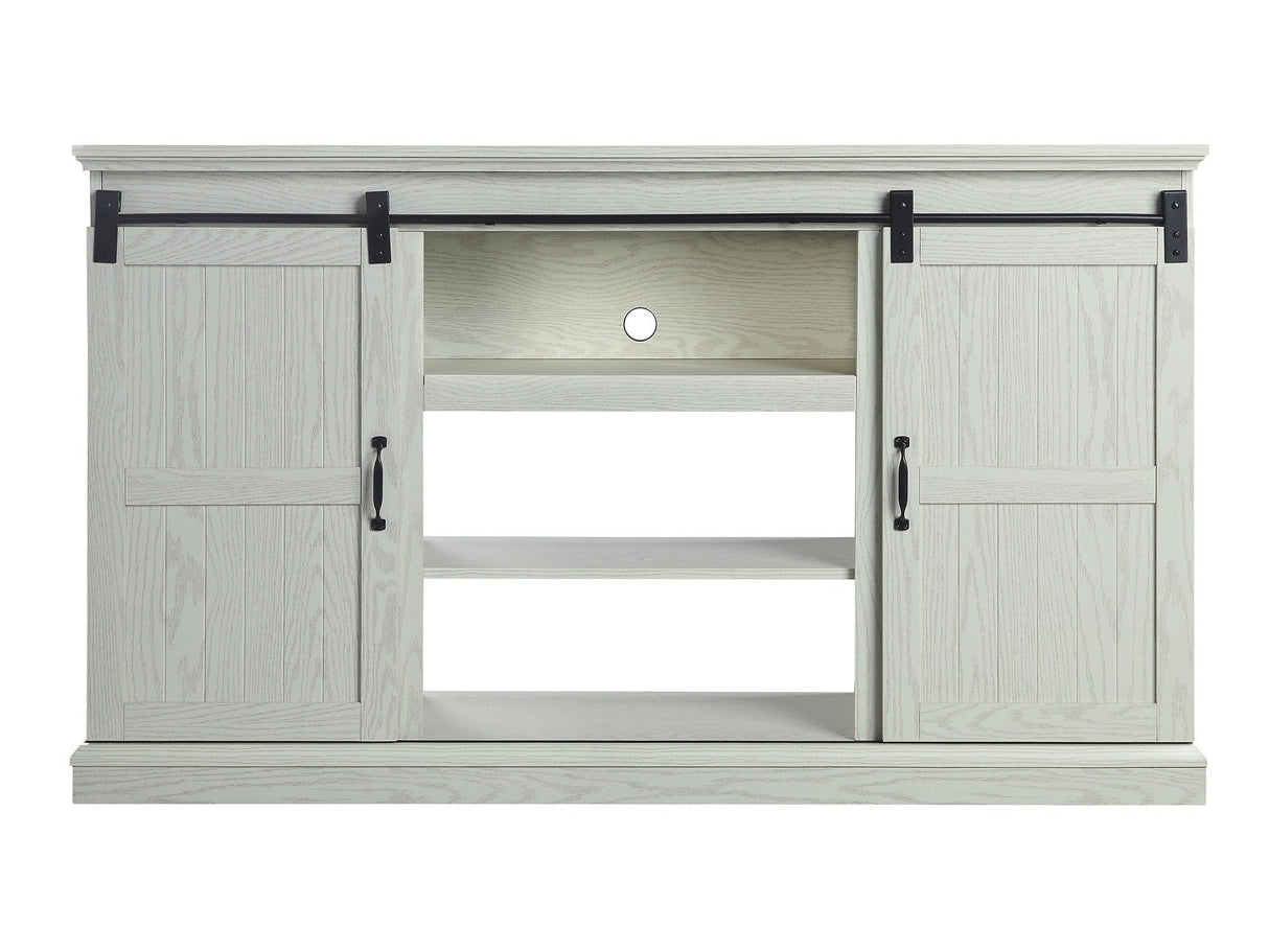 Myrtle 60" TV Stand in Cream Oak by Manhattan Comfort at Eve Furniture
