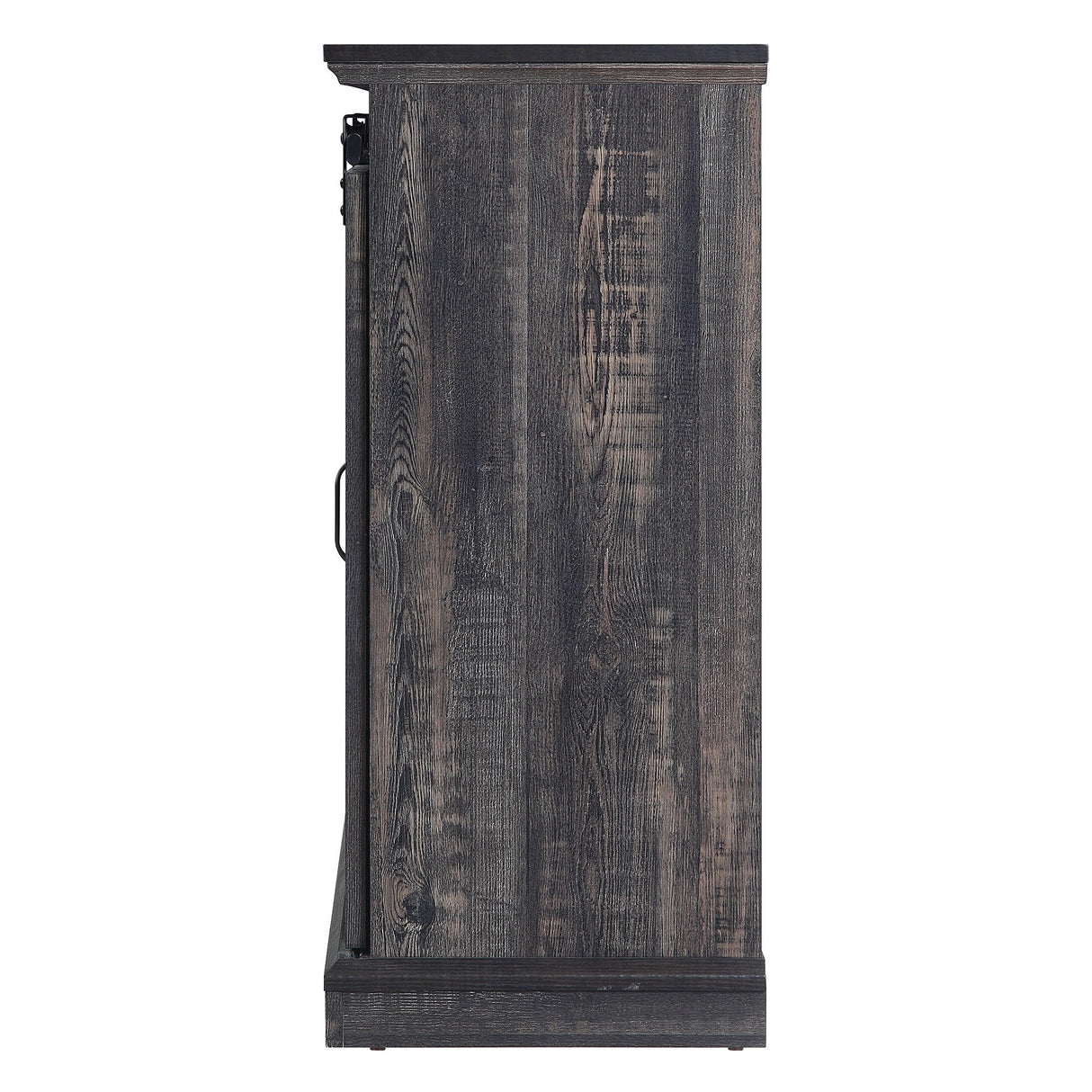 Myrtle 60" TV Stand in Heavy Brown by Manhattan Comfort at Eve Furniture