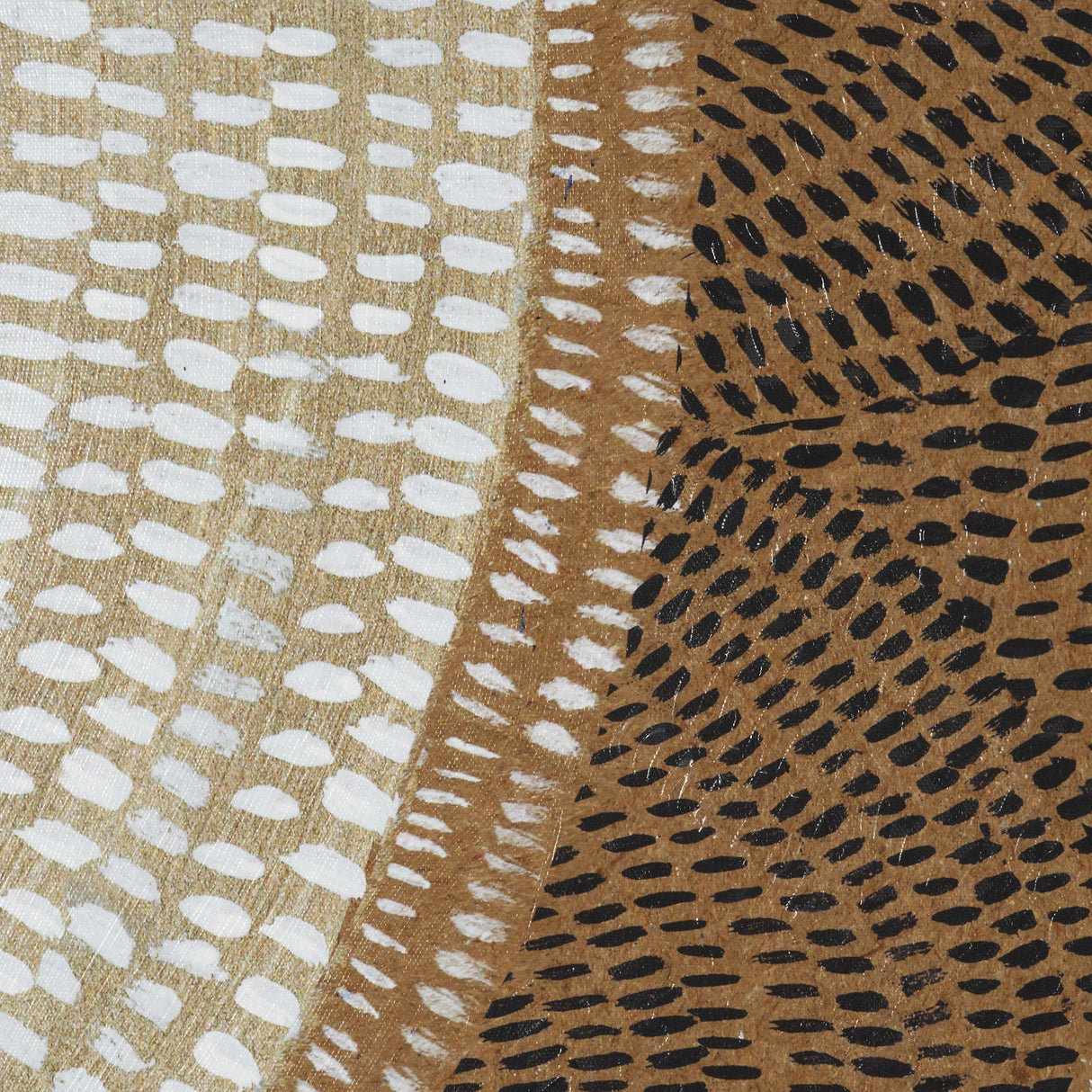 Mystic Patterns by Emma Peal Hand-Embellished Textured Framed Canvas Artwork by Mercana at Eve Furniture