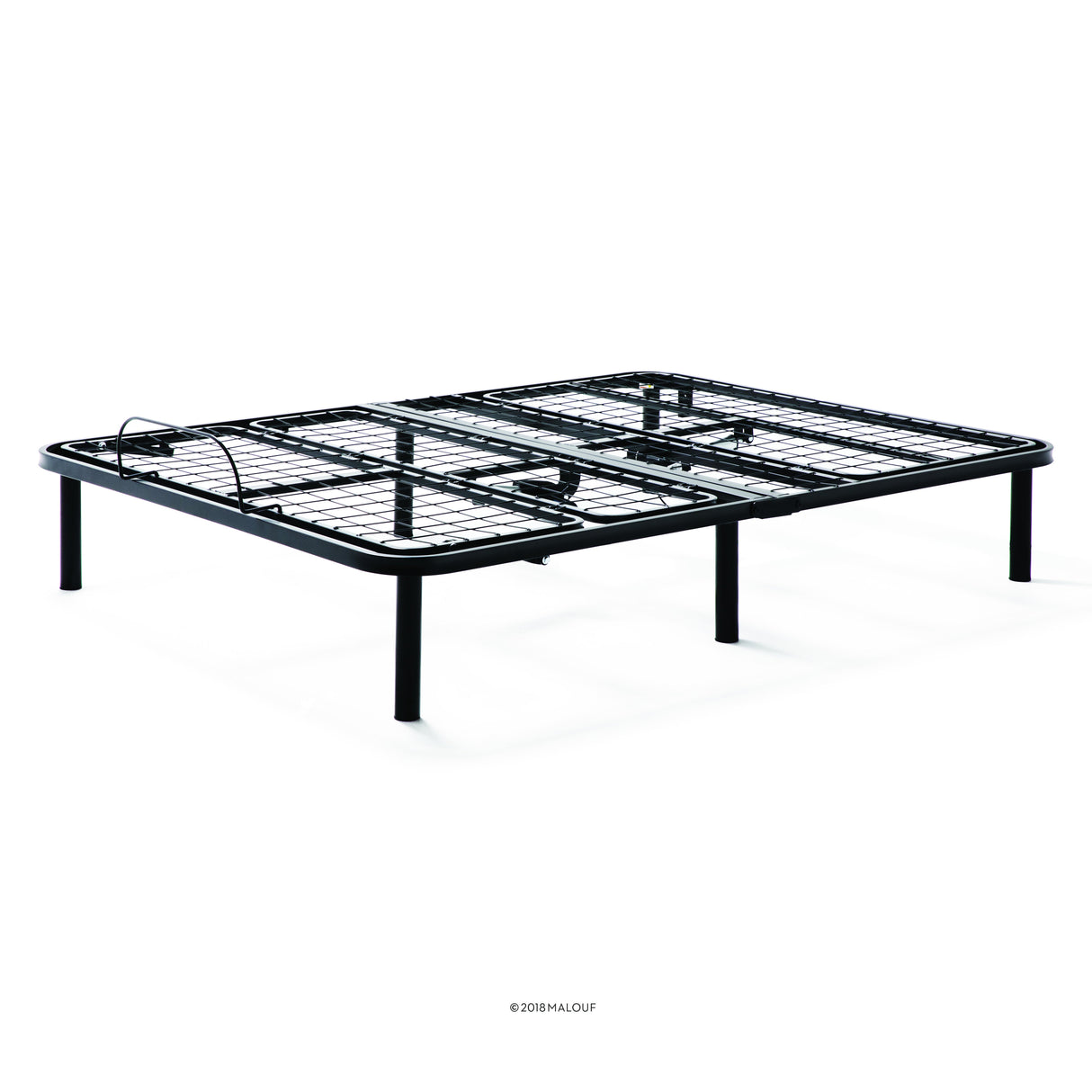 N150 Black Full Adjustable Bed Base by Malouf at Eve Furniture