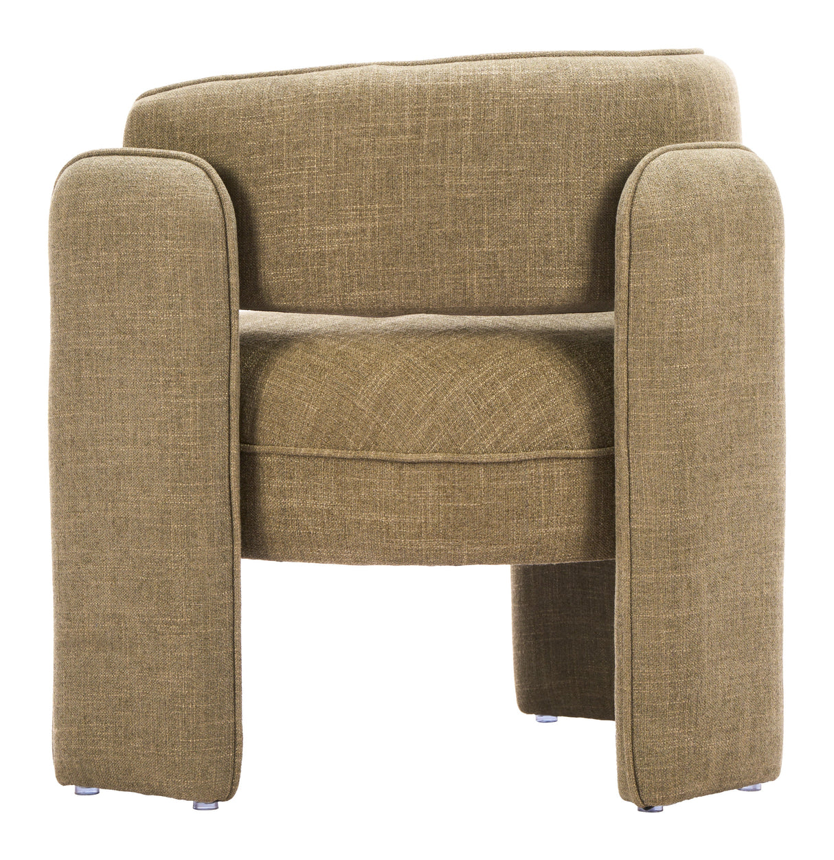 Naan Artichoke Green Accent Chair by Zuomod at Eve Furniture