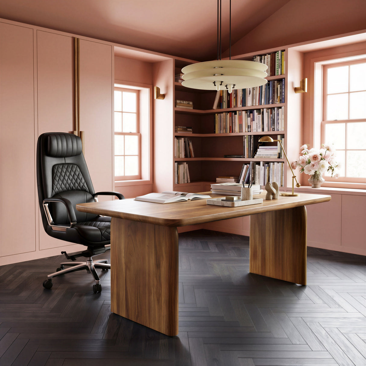 Naboo Walnut Desk by Zuomod at Eve Furniture