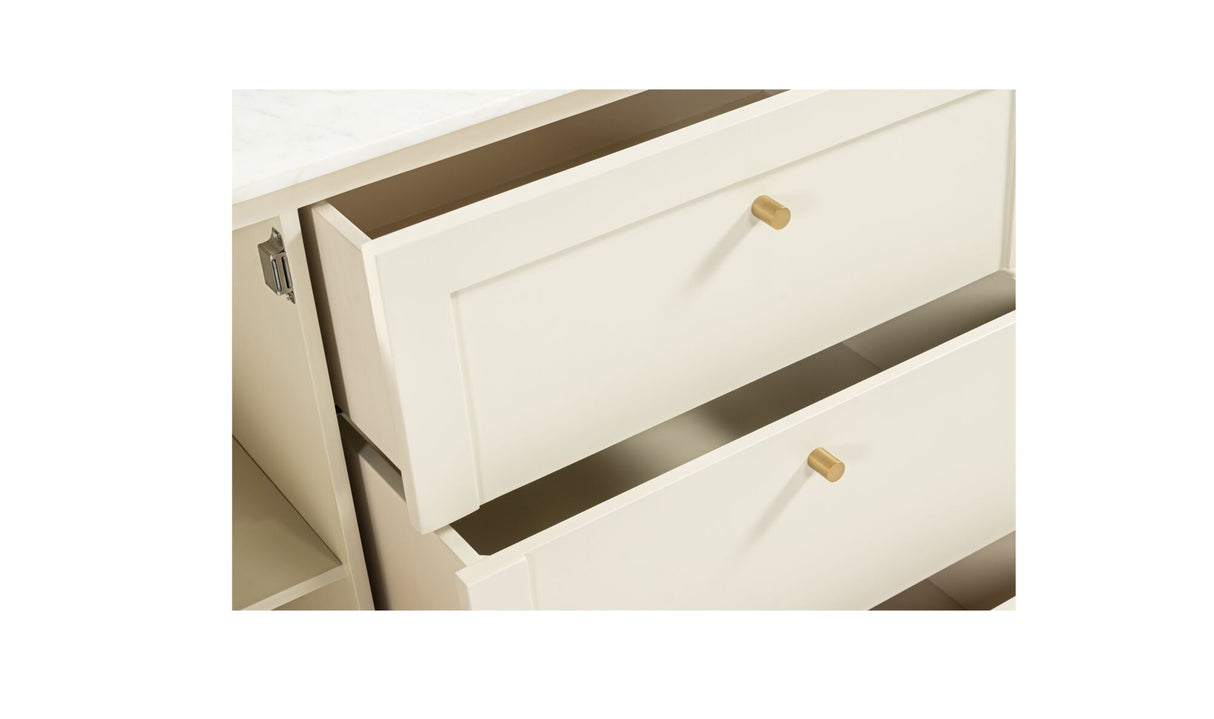 Nadine Sideboard Cream by Moe's Home at Eve Furniture