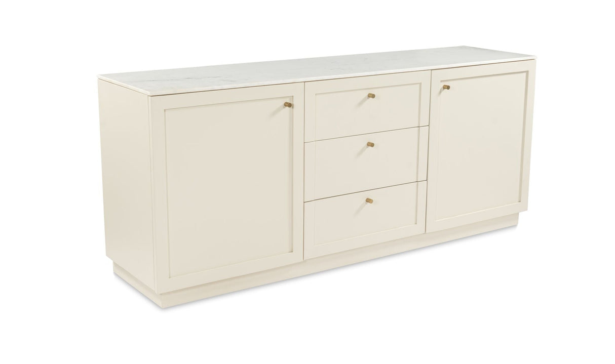 Nadine Sideboard Cream by Moe's Home at Eve Furniture