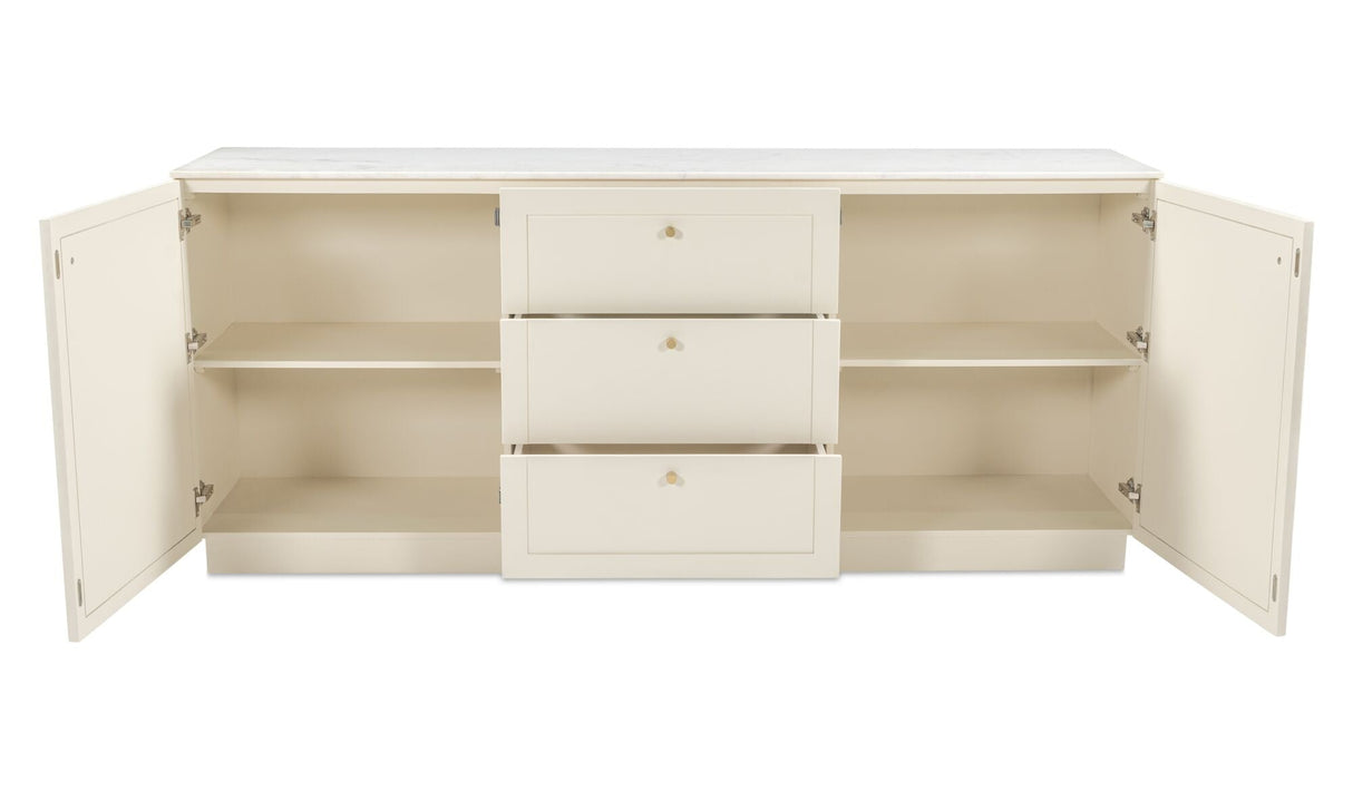 Nadine Sideboard Cream by Moe's Home at Eve Furniture