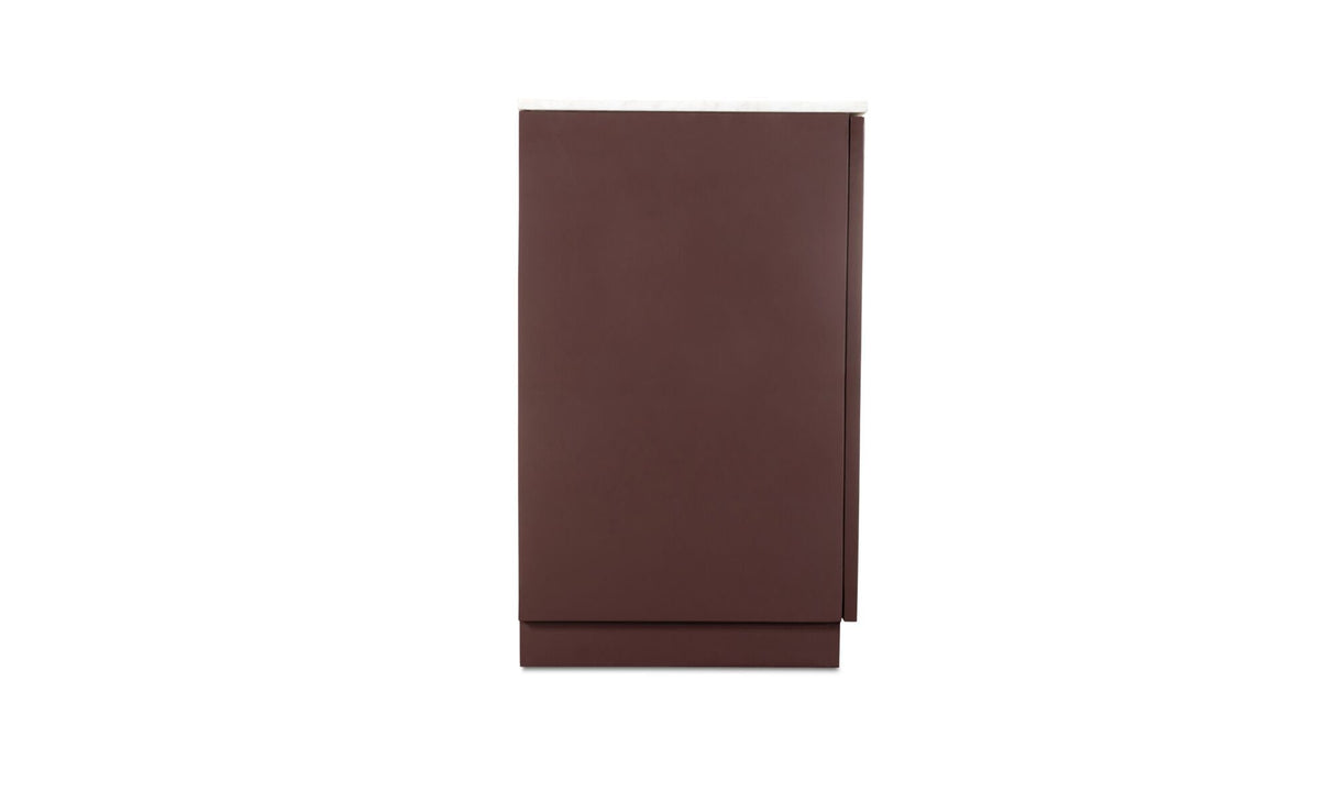 Nadine Sideboard Deep Burgundy by Moe's Home at Eve Furniture