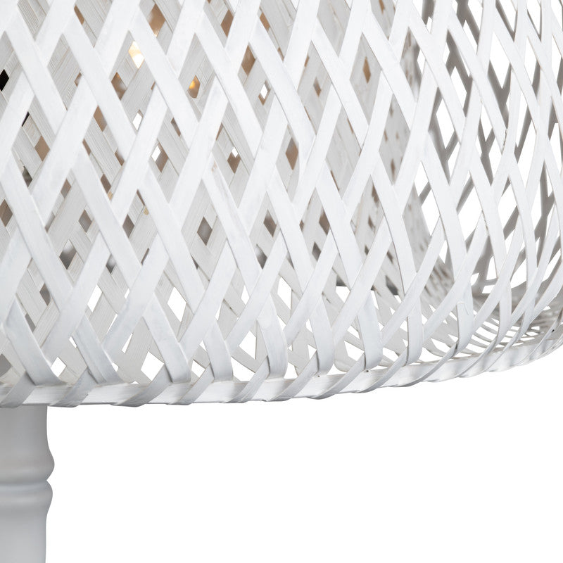 Nalla White Buffet Lamp (Set of 2) by Crestview at Eve Furniture
