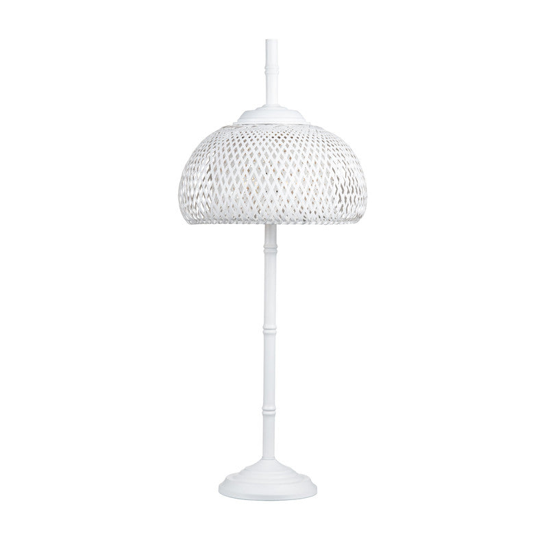 Nalla White Buffet Lamp (Set of 2) by Crestview at Eve Furniture