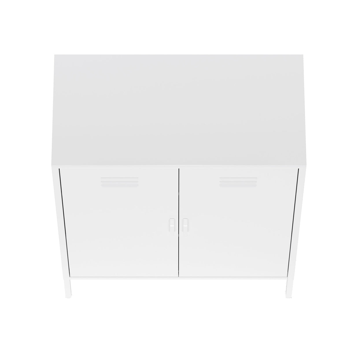 Naomi 31.5" Accent Cabinet in White by Manhattan Comfort at Eve Furniture