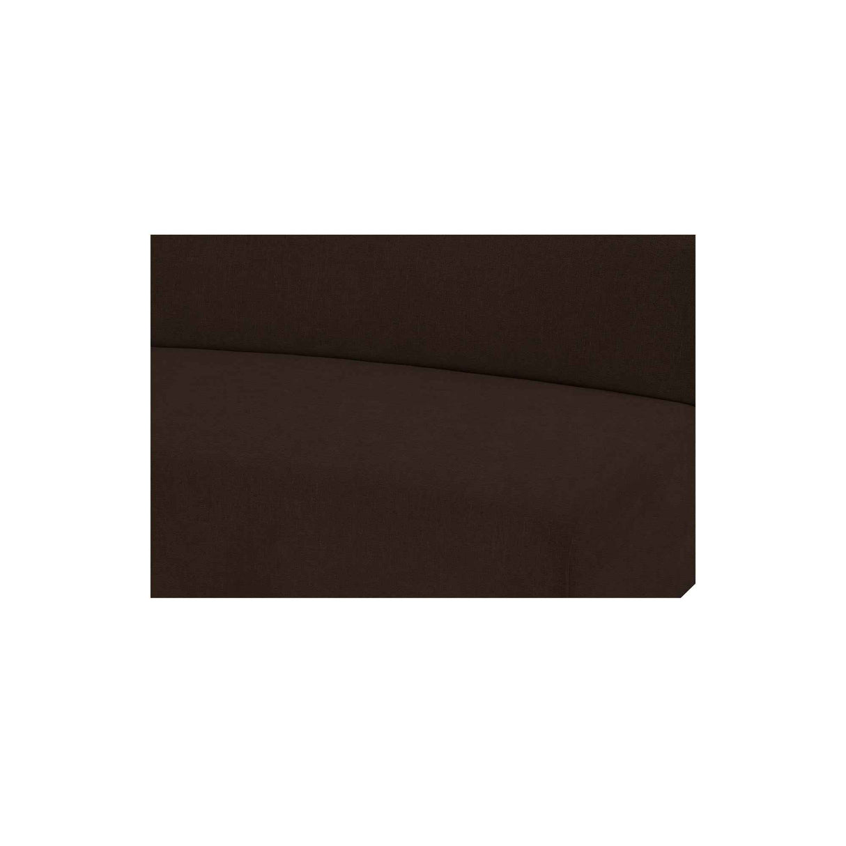 Naomi Dark Brown 2 Piece Concave Modular Sectional by Moe's Home at Eve Furniture