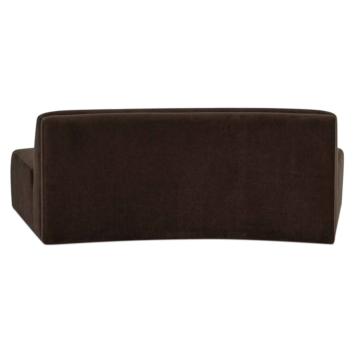 Naomi Dark Brown Convex Sofa